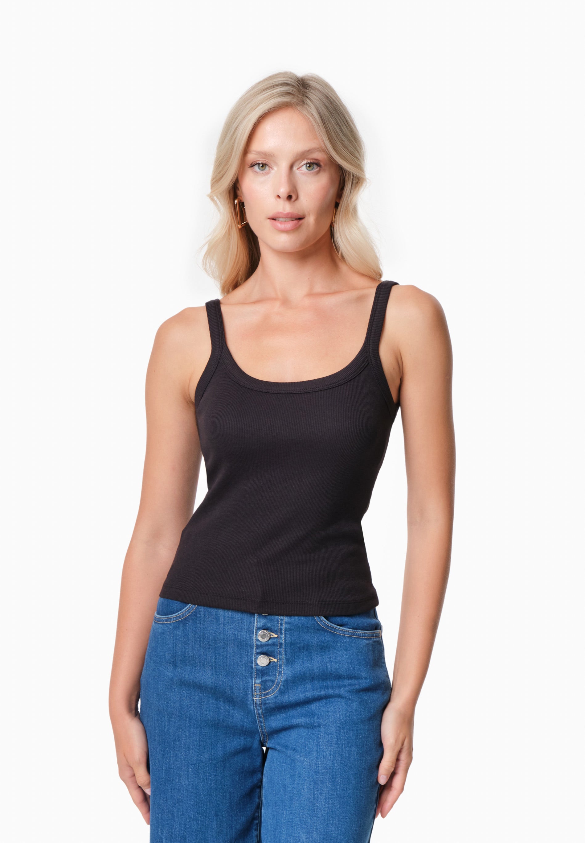 IPEEK | Ripp-Tanktop aus TENCEL™ Modal und Bio-Baumwolle
