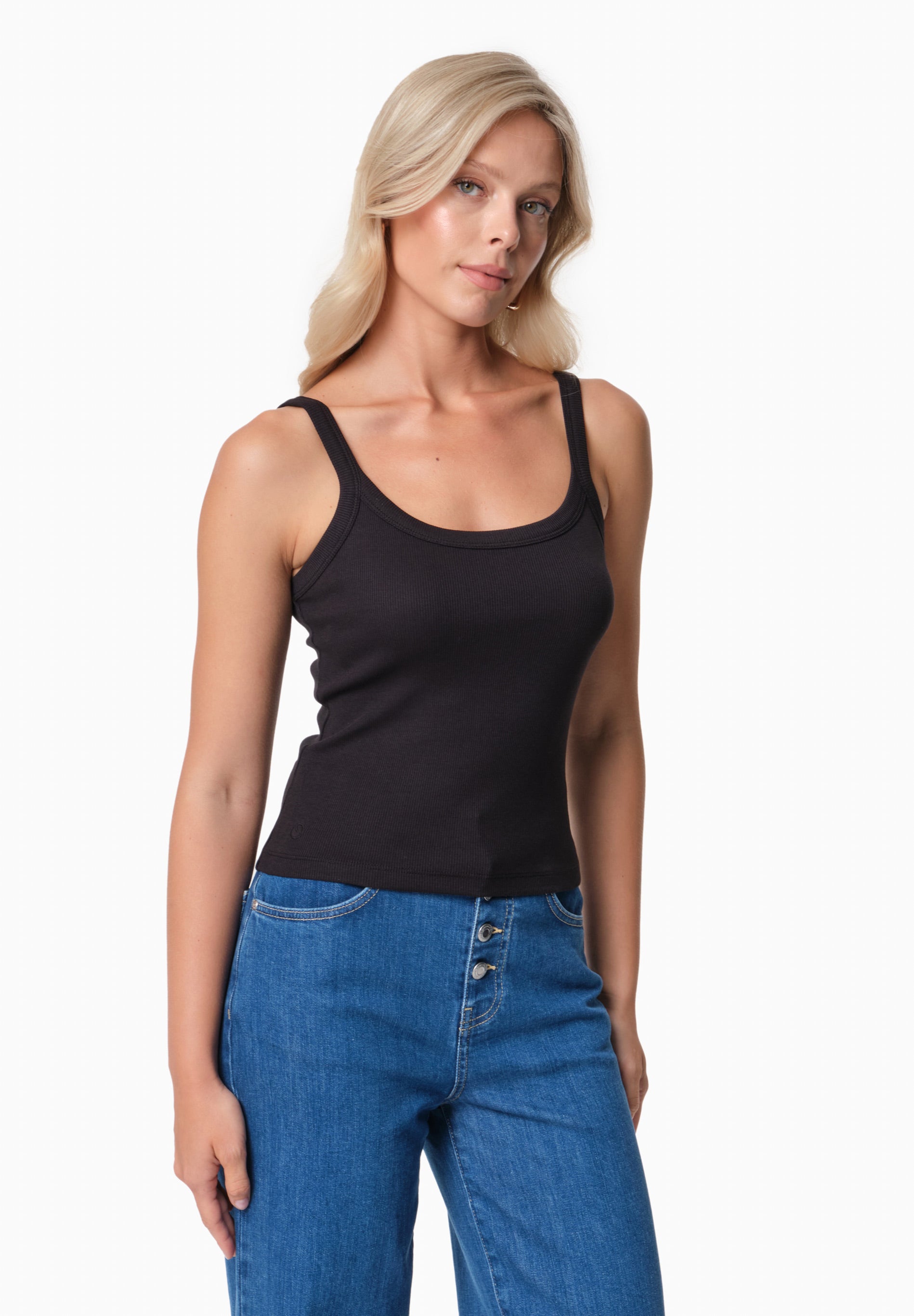 IPEEK | Ripp-Tanktop aus TENCEL™ Modal und Bio-Baumwolle