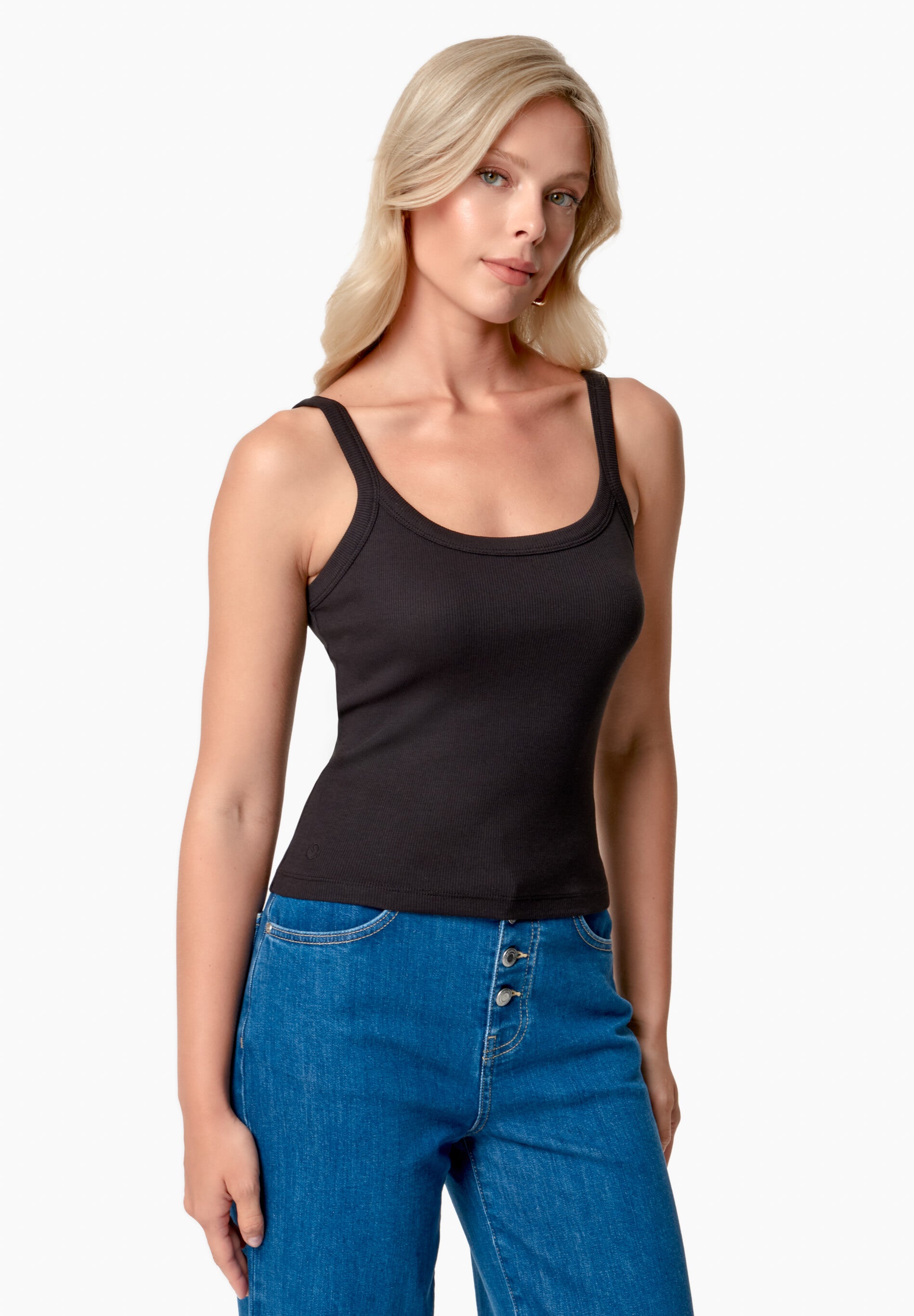 IPEEK | Ripp-Tanktop aus TENCEL™ Modal und Bio-Baumwolle