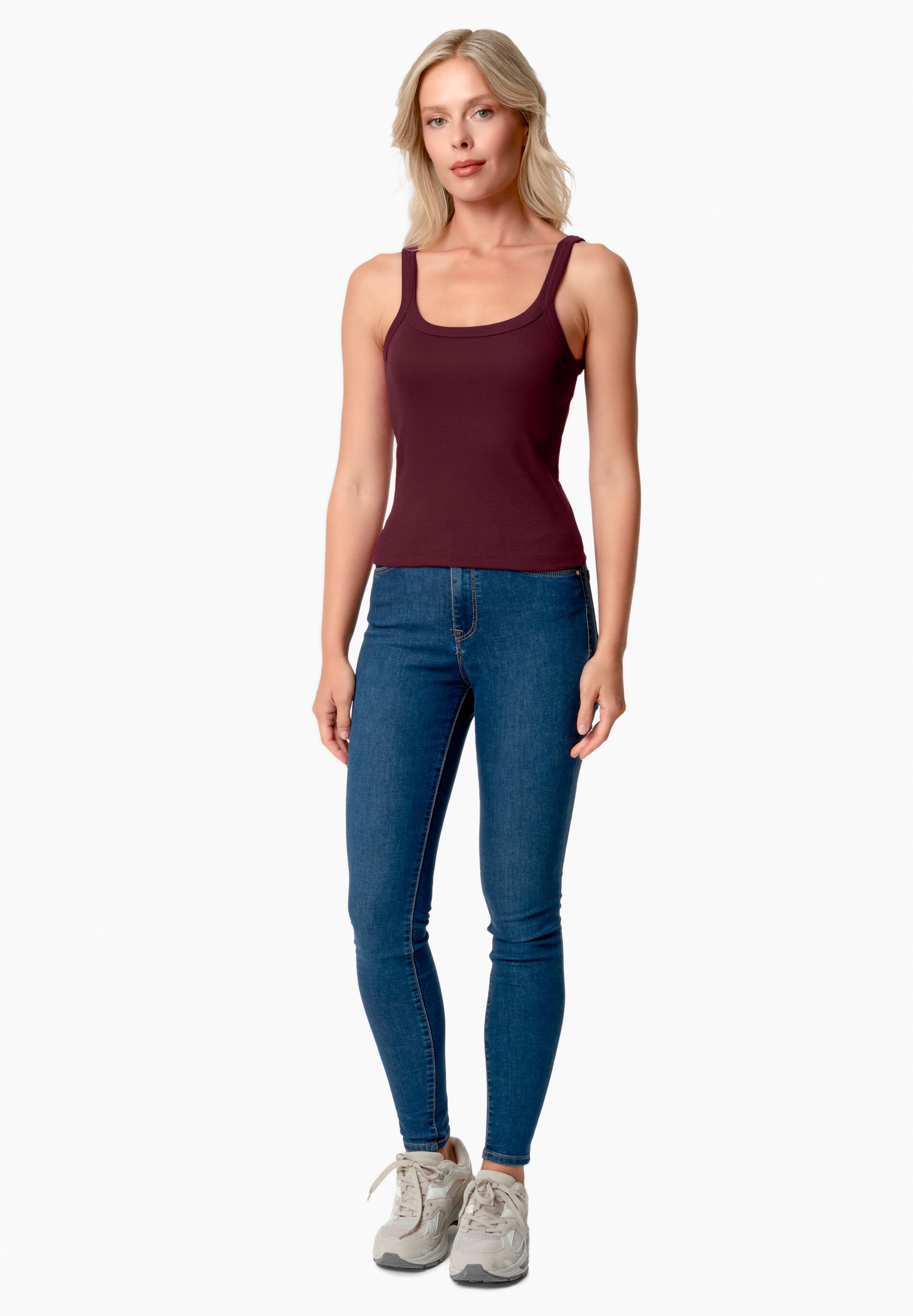 IPEEK | Ripp-Tanktop aus TENCEL™ Modal und Bio-Baumwolle
