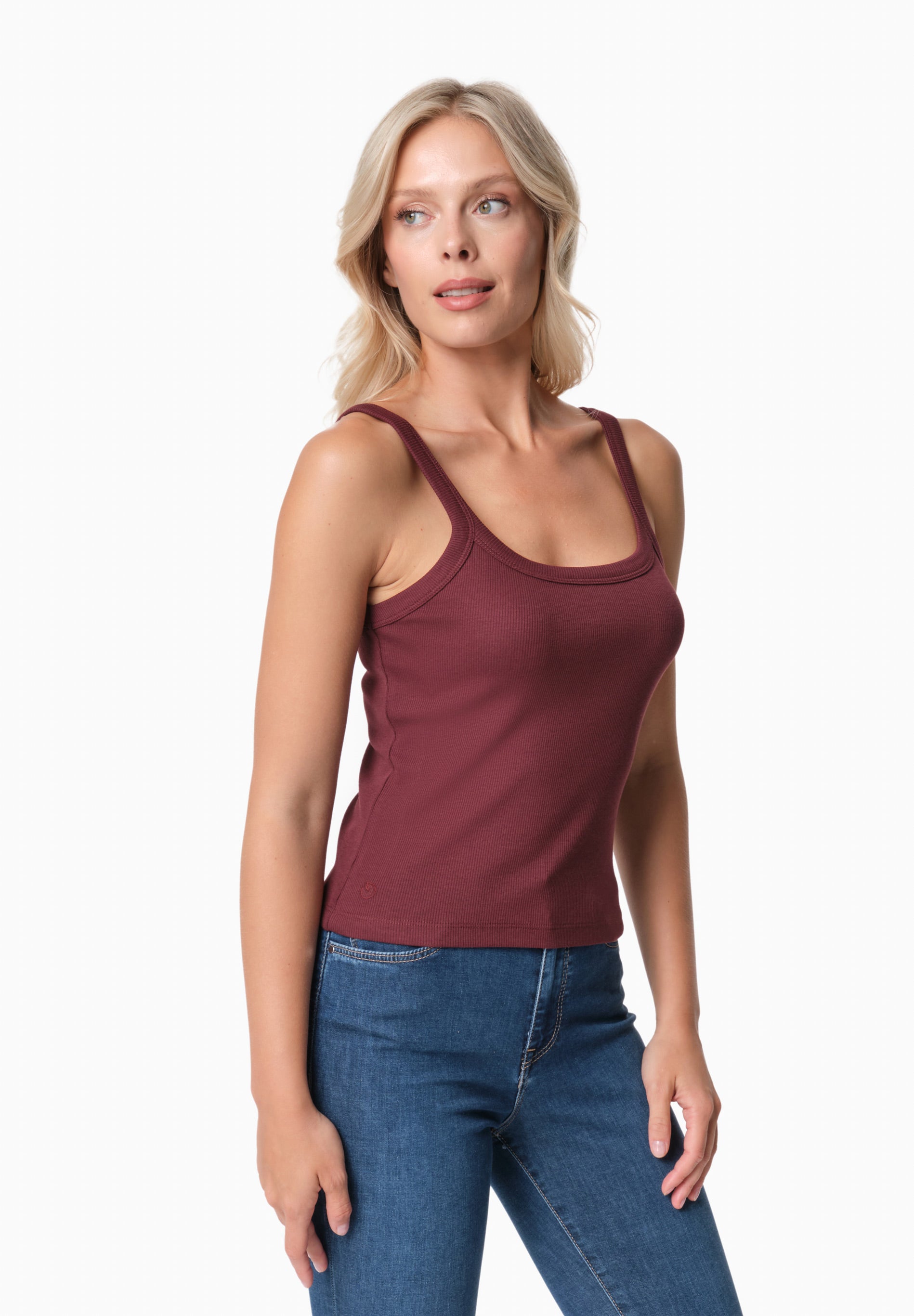IPEEK | Ripp-Tanktop aus TENCEL™ Modal und Bio-Baumwolle