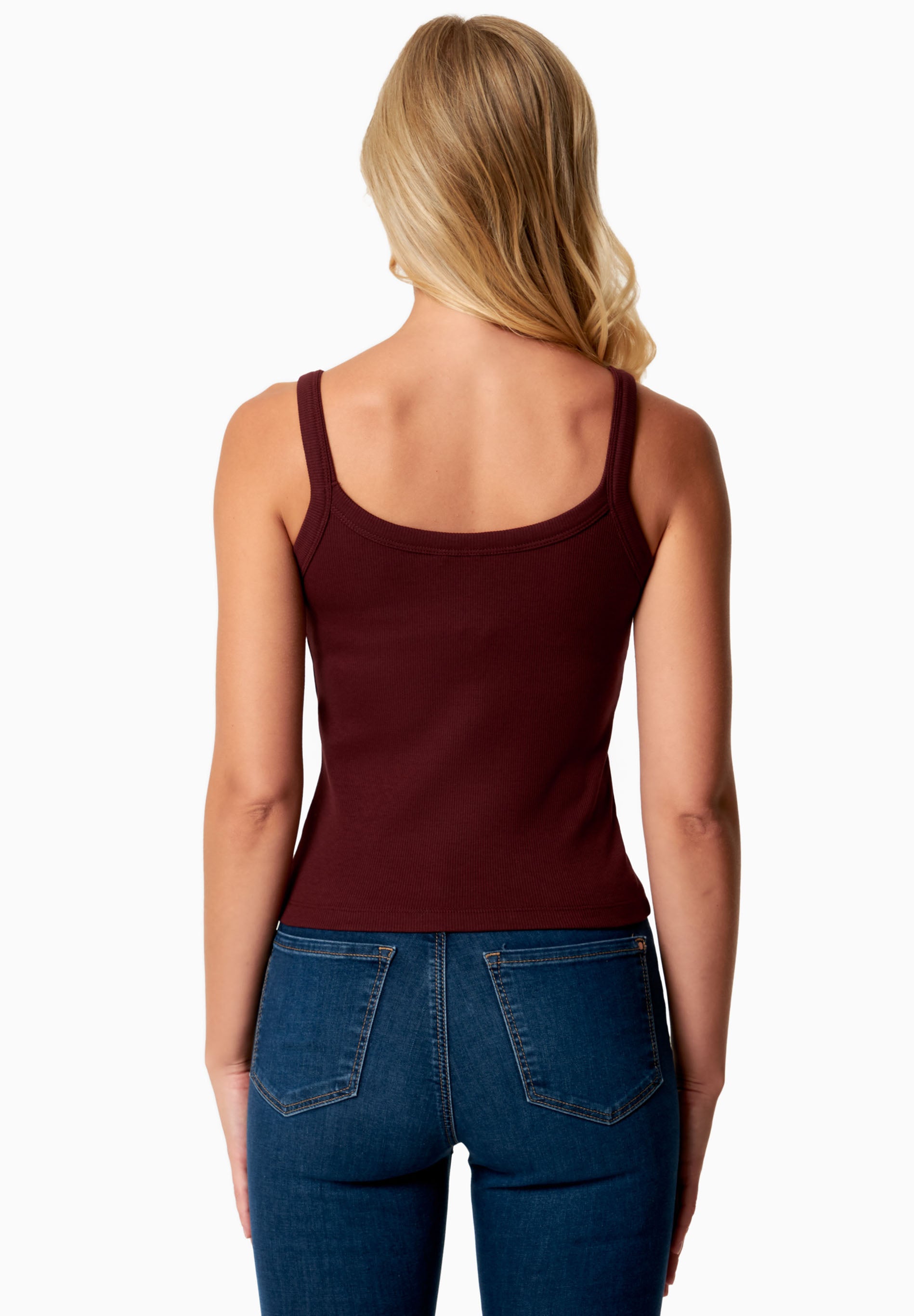 IPEEK | Ripp-Tanktop aus TENCEL™ Modal und Bio-Baumwolle