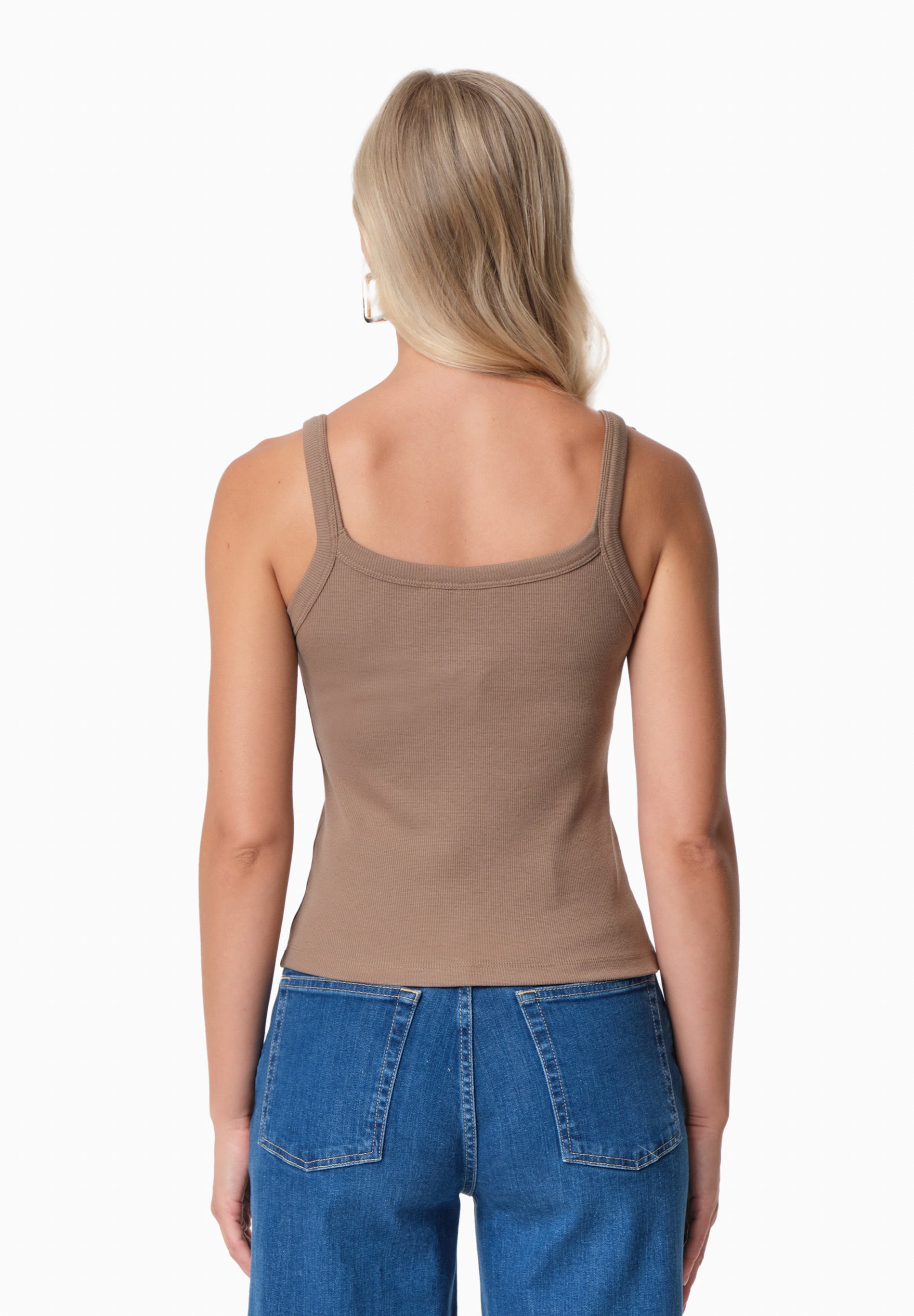IPEEK | Ripp-Tanktop aus TENCEL™ Modal und Bio-Baumwolle
