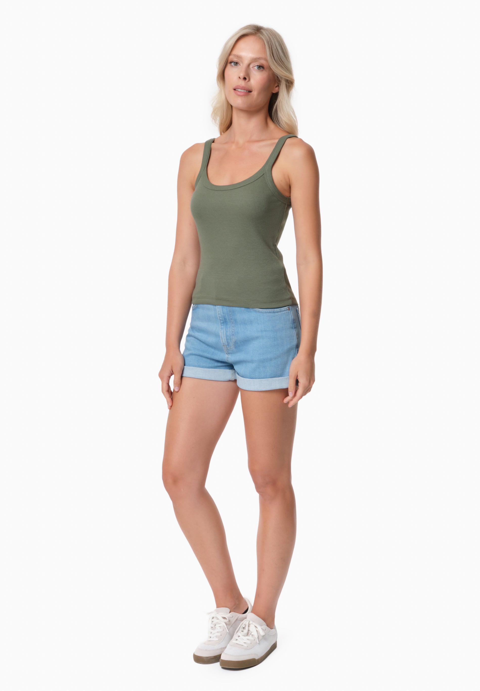 IPEEK | Ripp-Tanktop aus TENCEL™ Modal und Bio-Baumwolle