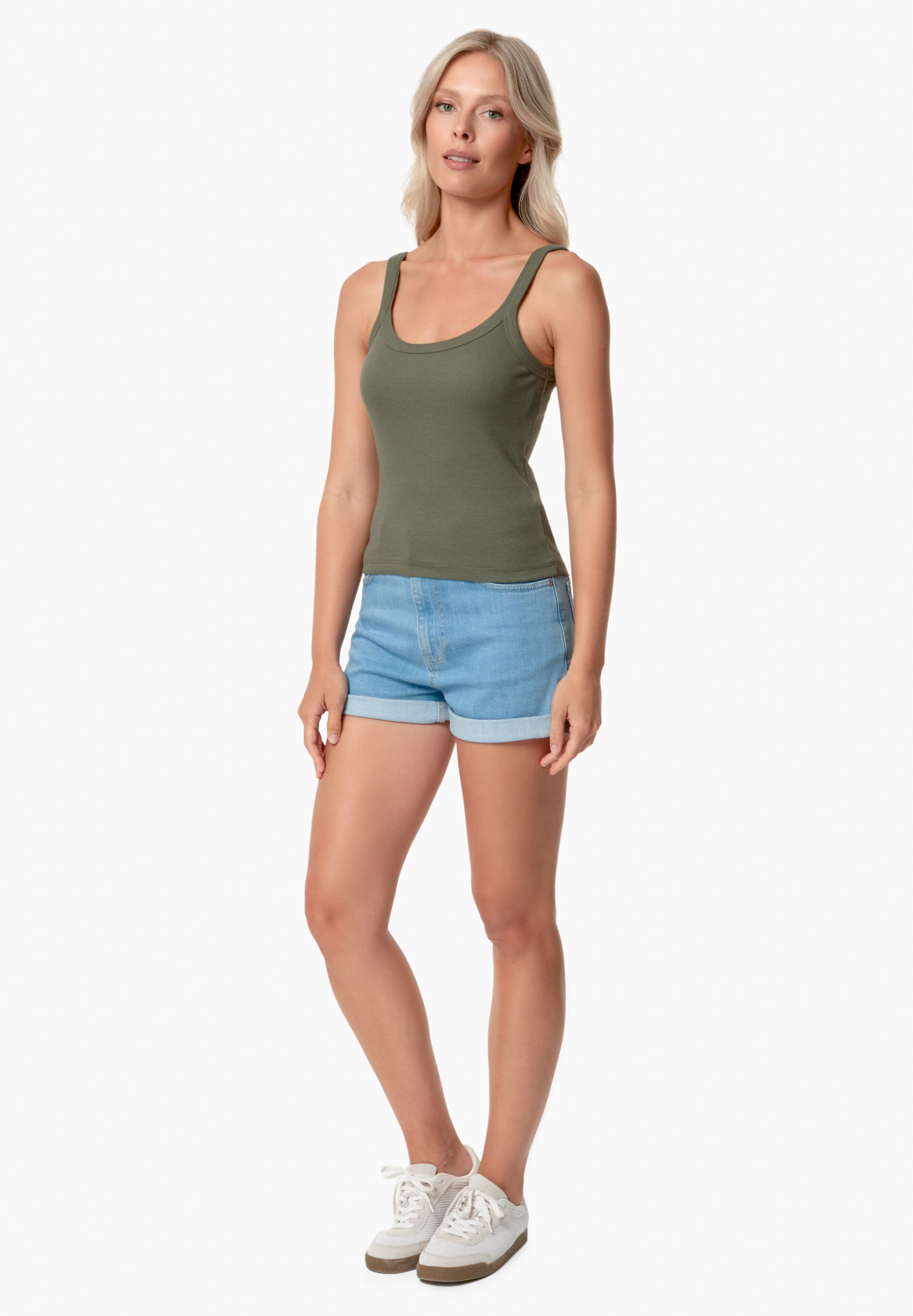 IPEEK | Ripp-Tanktop aus TENCEL™ Modal und Bio-Baumwolle