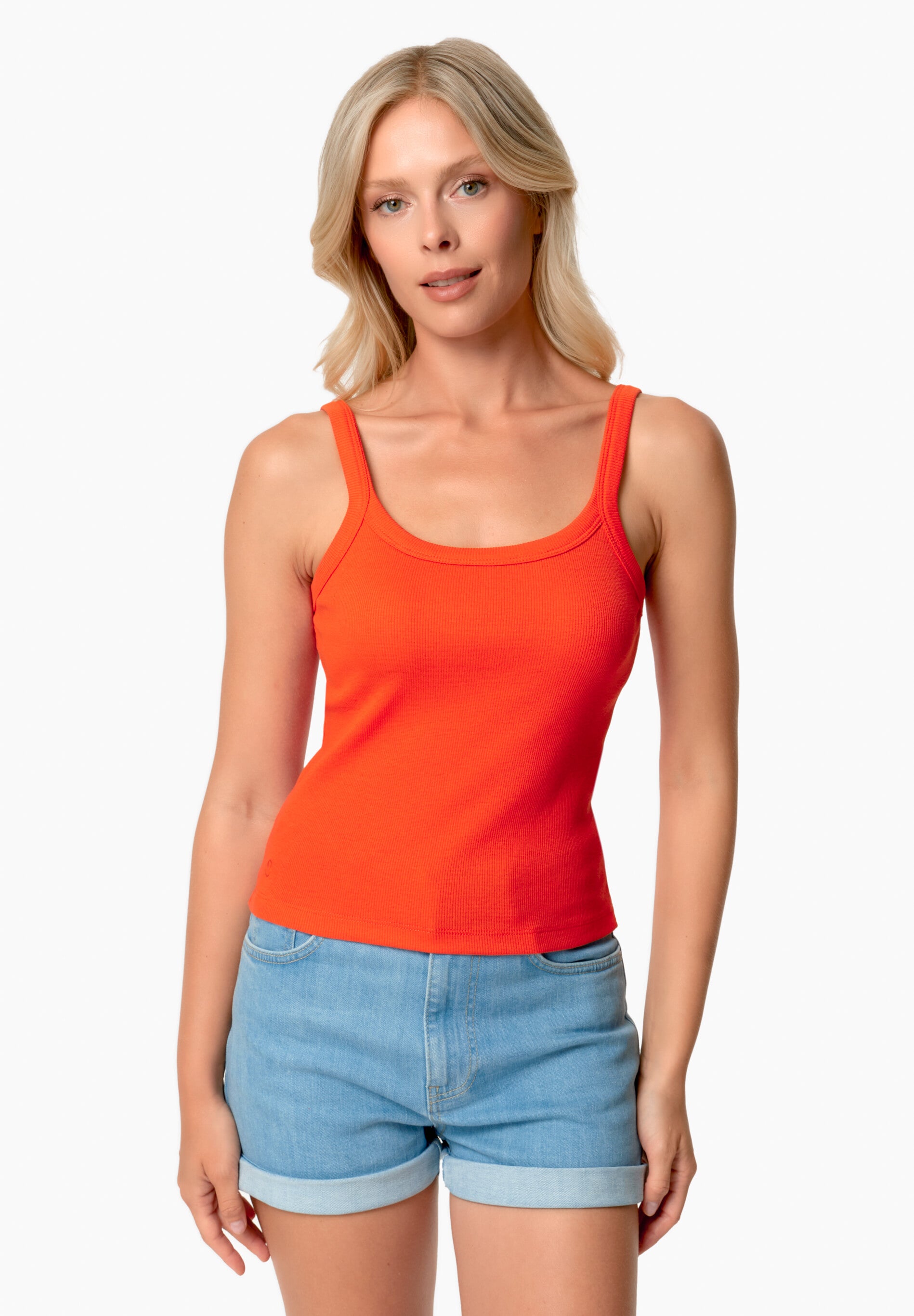IPEEK | Ripp-Tanktop aus TENCEL™ Modal und Bio-Baumwolle