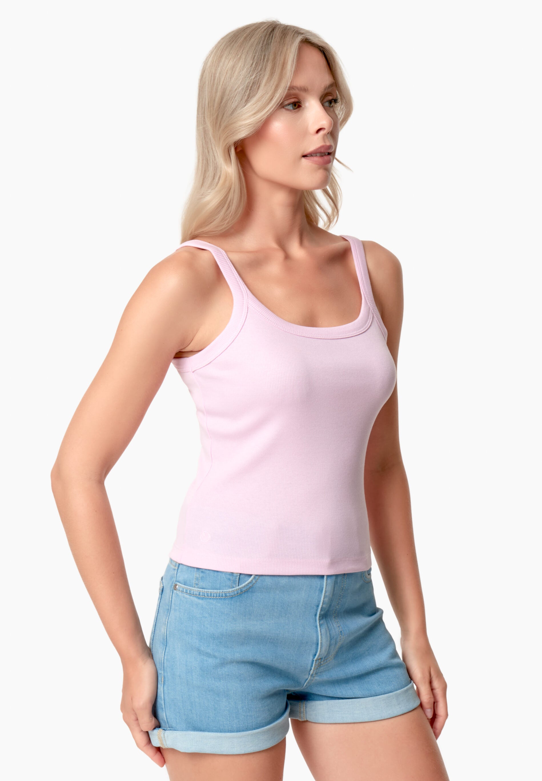 IPEEK | Ripp-Tanktop aus TENCEL™ Modal und Bio-Baumwolle