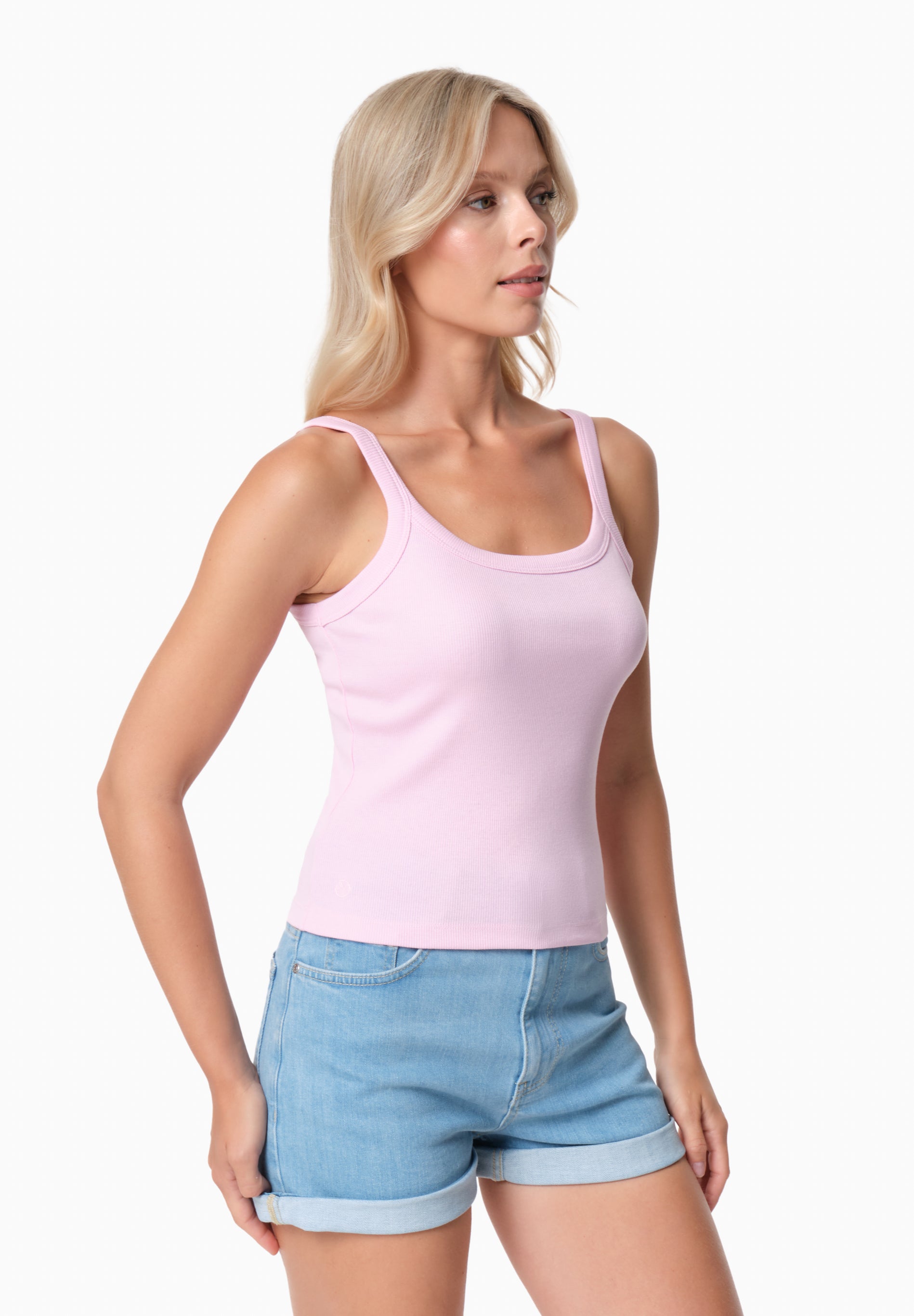 IPEEK | Ripp-Tanktop aus TENCEL™ Modal und Bio-Baumwolle