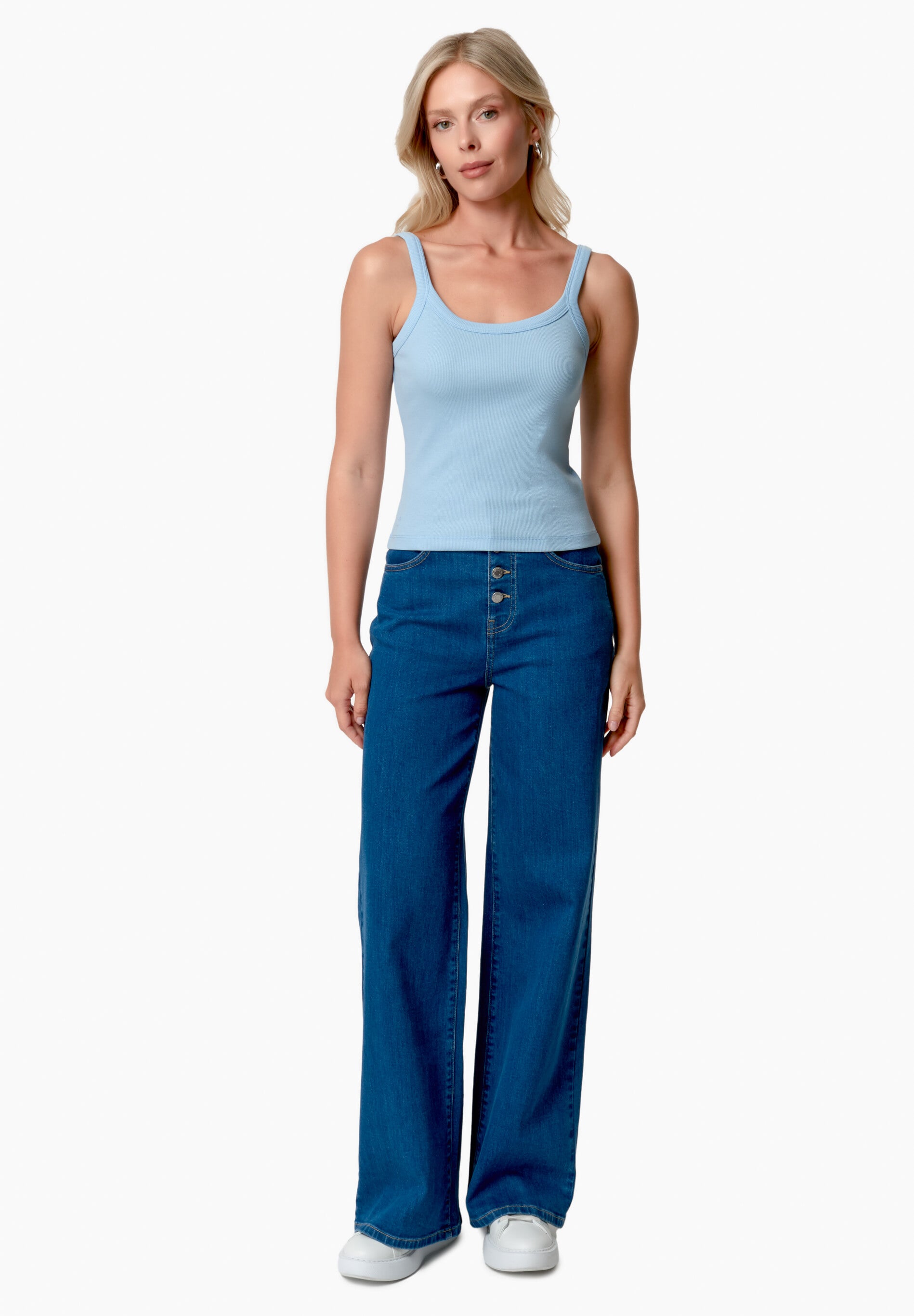 IPEEK | Ripp-Tanktop aus TENCEL™ Modal und Bio-Baumwolle