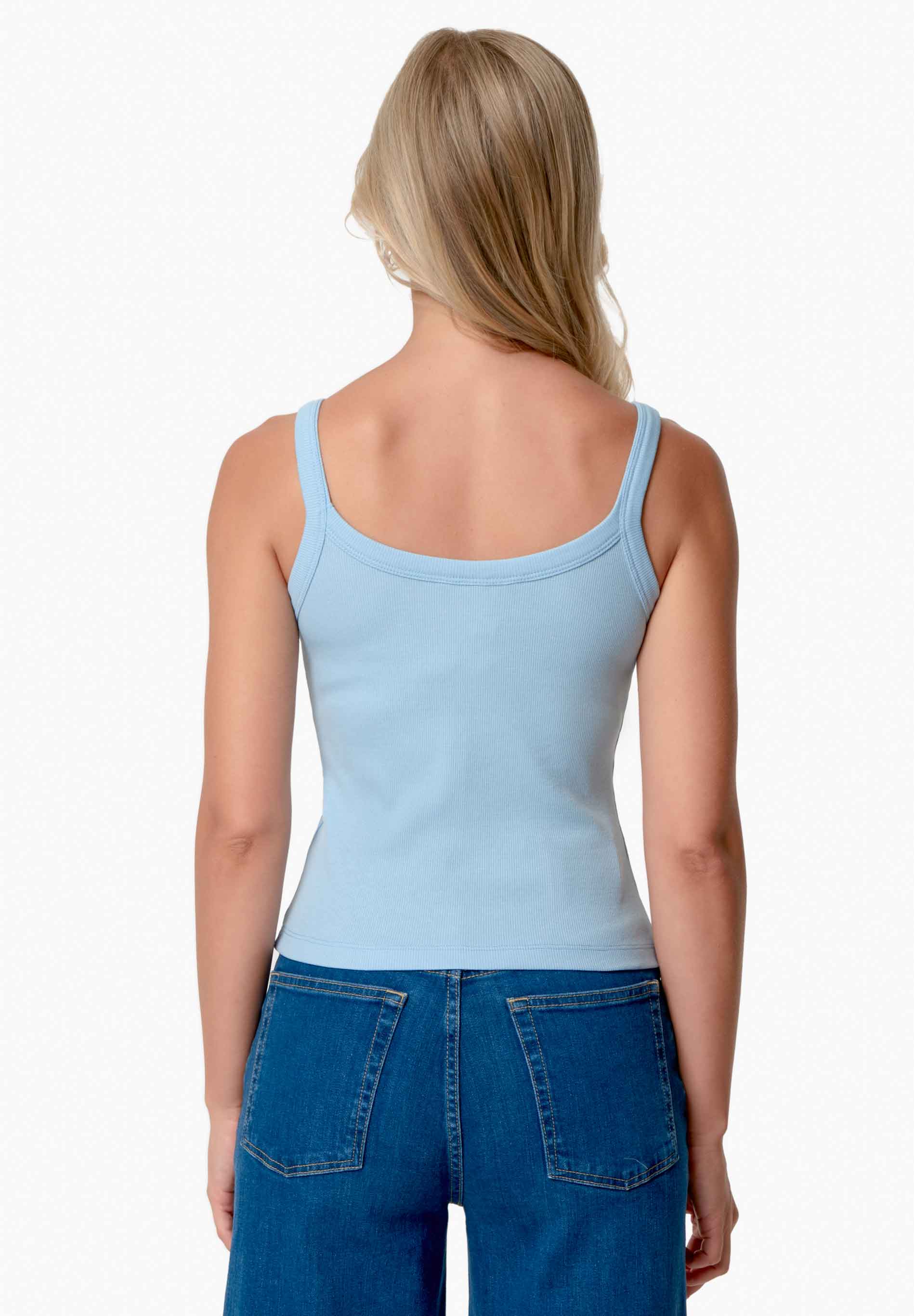 IPEEK | Ripp-Tanktop aus TENCEL™ Modal und Bio-Baumwolle