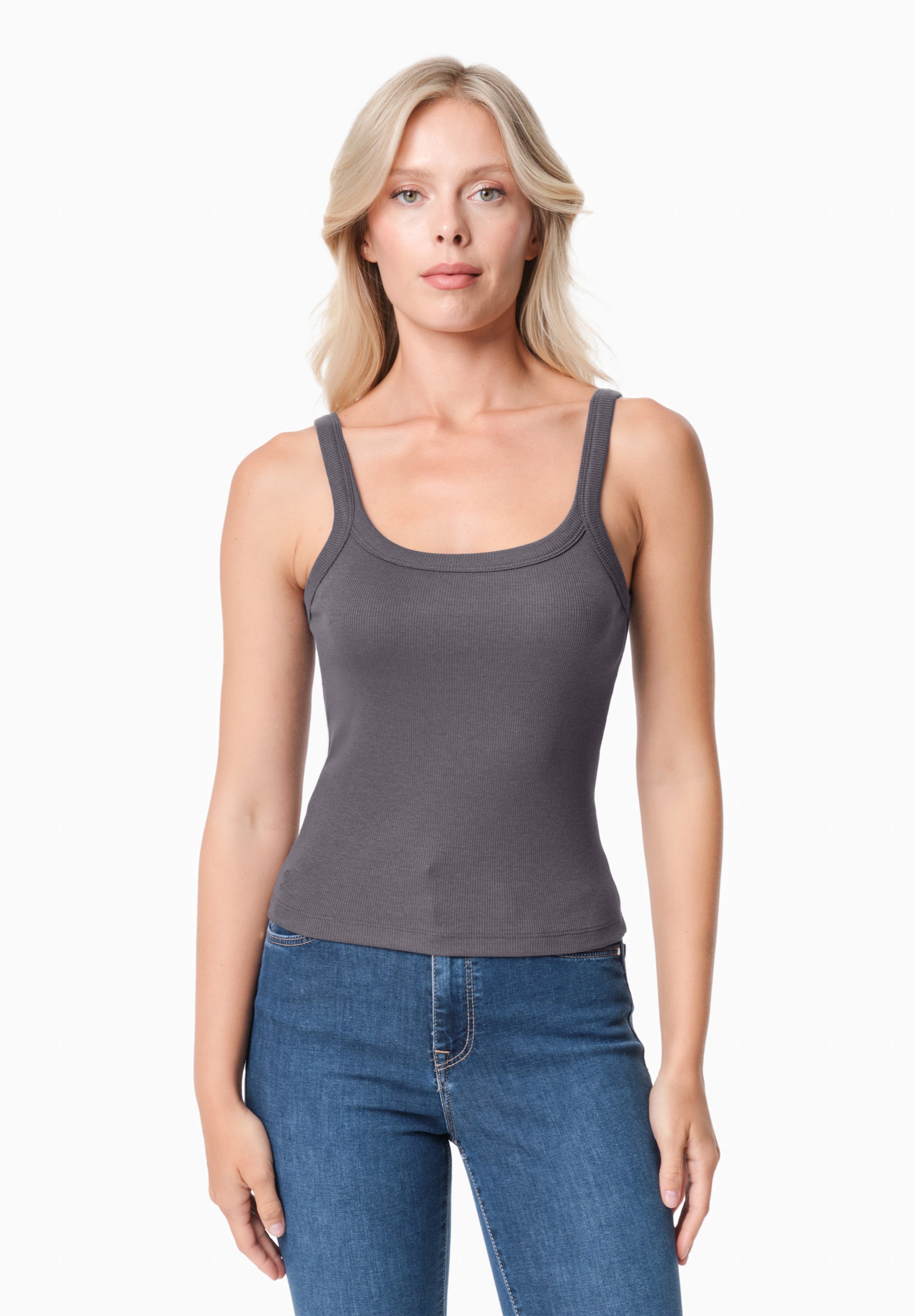 IPEEK | Ripp-Tanktop aus TENCEL™ Modal und Bio-Baumwolle