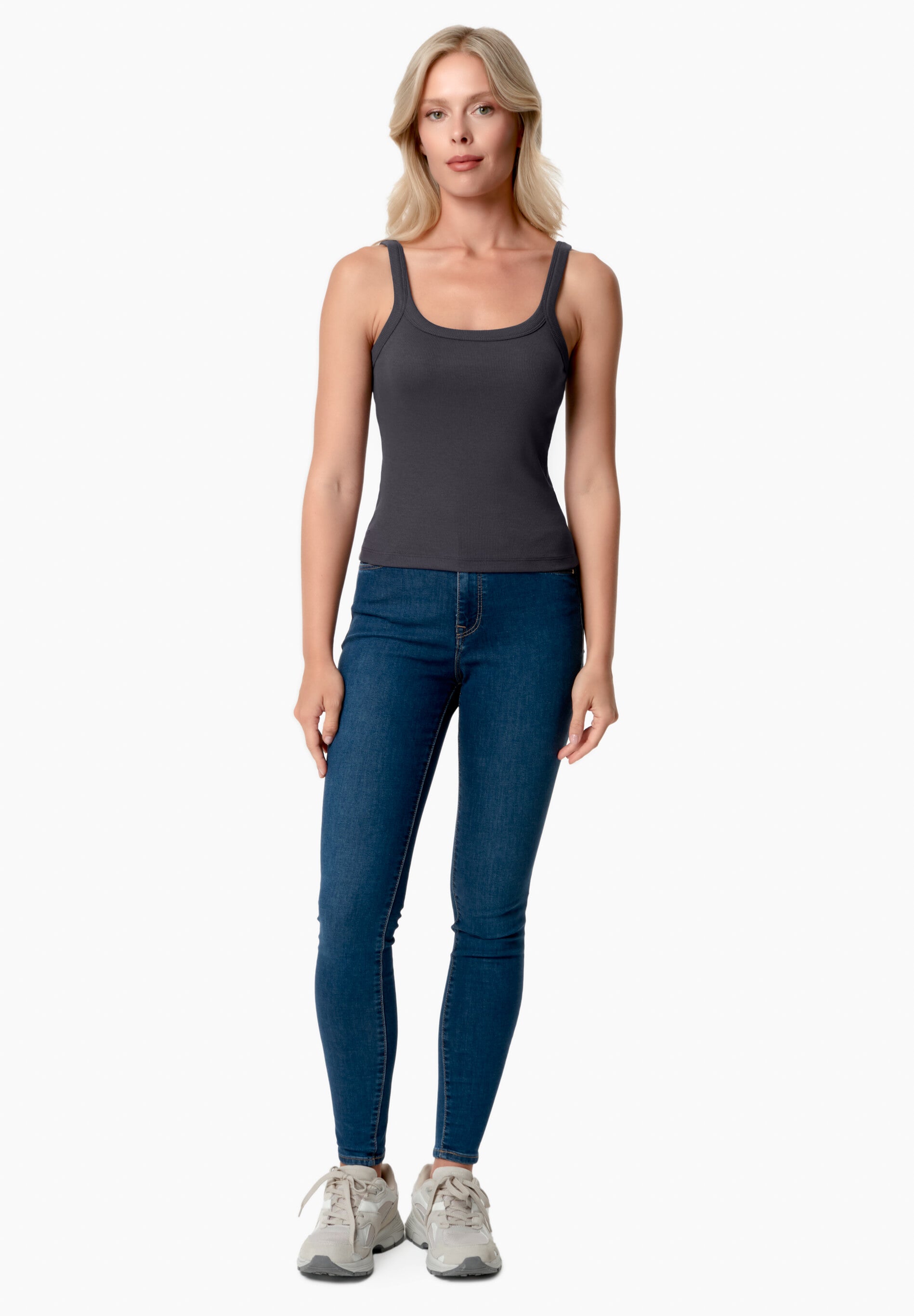 IPEEK | Ripp-Tanktop aus TENCEL™ Modal und Bio-Baumwolle
