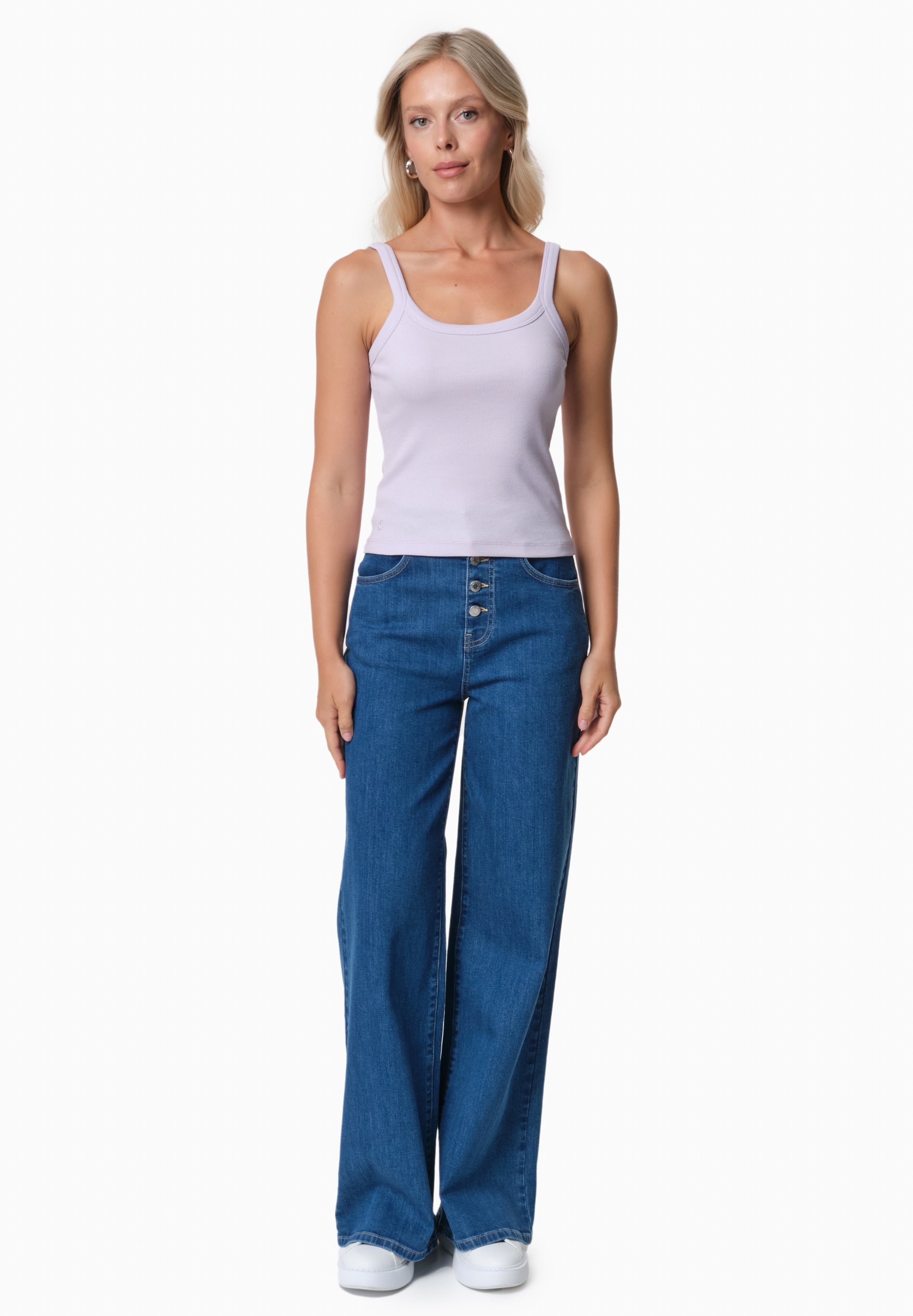 IPEEK | Ripp-Tanktop aus TENCEL™ Modal und Bio-Baumwolle