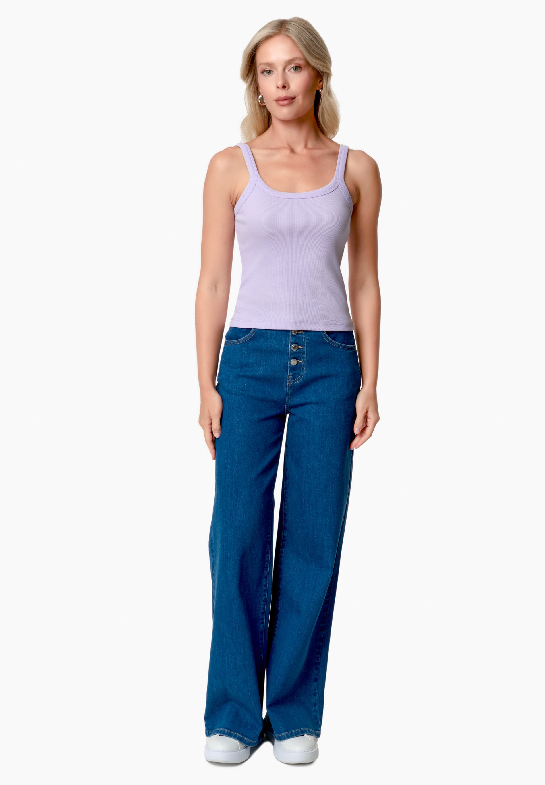IPEEK | Ripp-Tanktop aus TENCEL™ Modal und Bio-Baumwolle