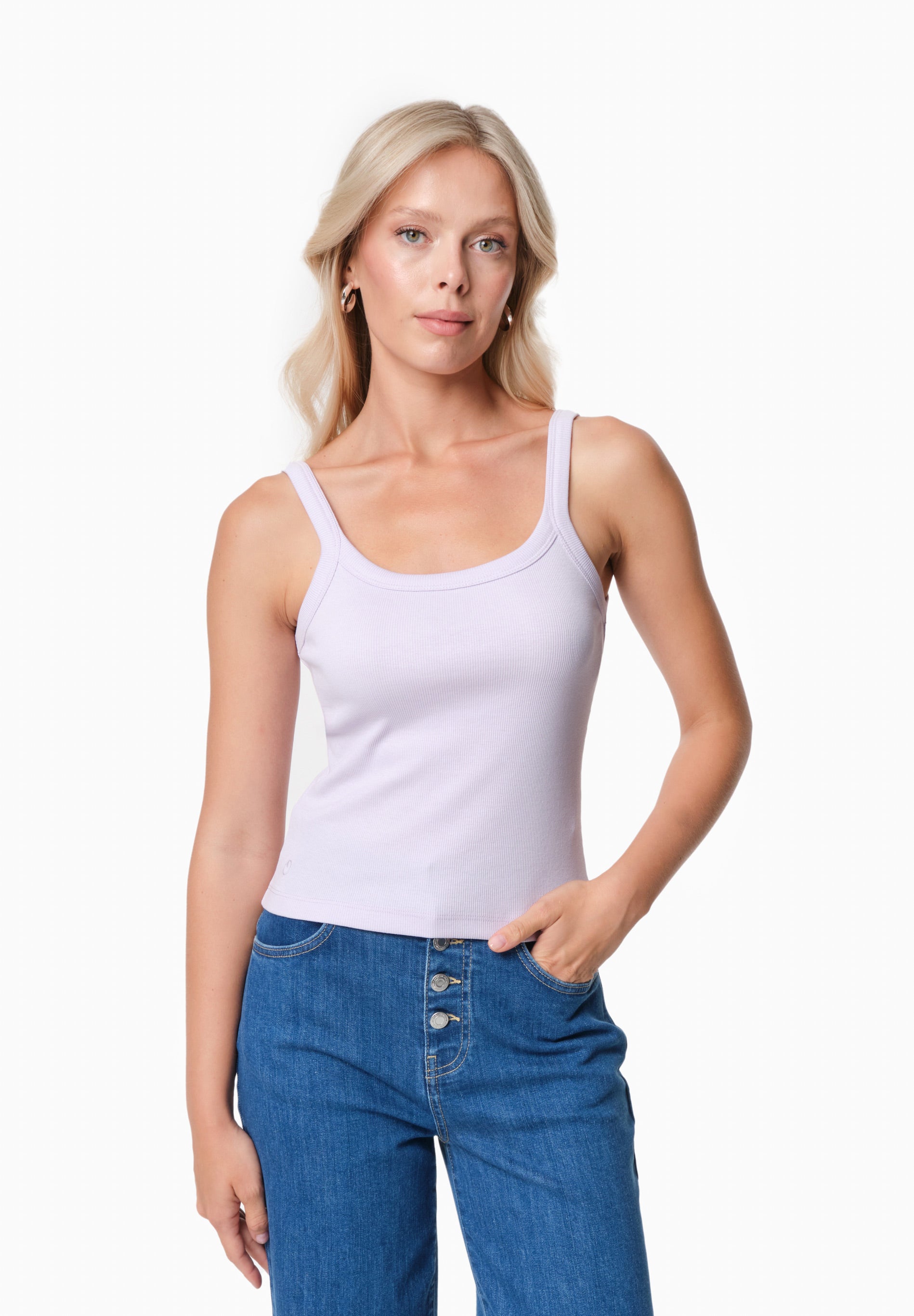 IPEEK | Ripp-Tanktop aus TENCEL™ Modal und Bio-Baumwolle