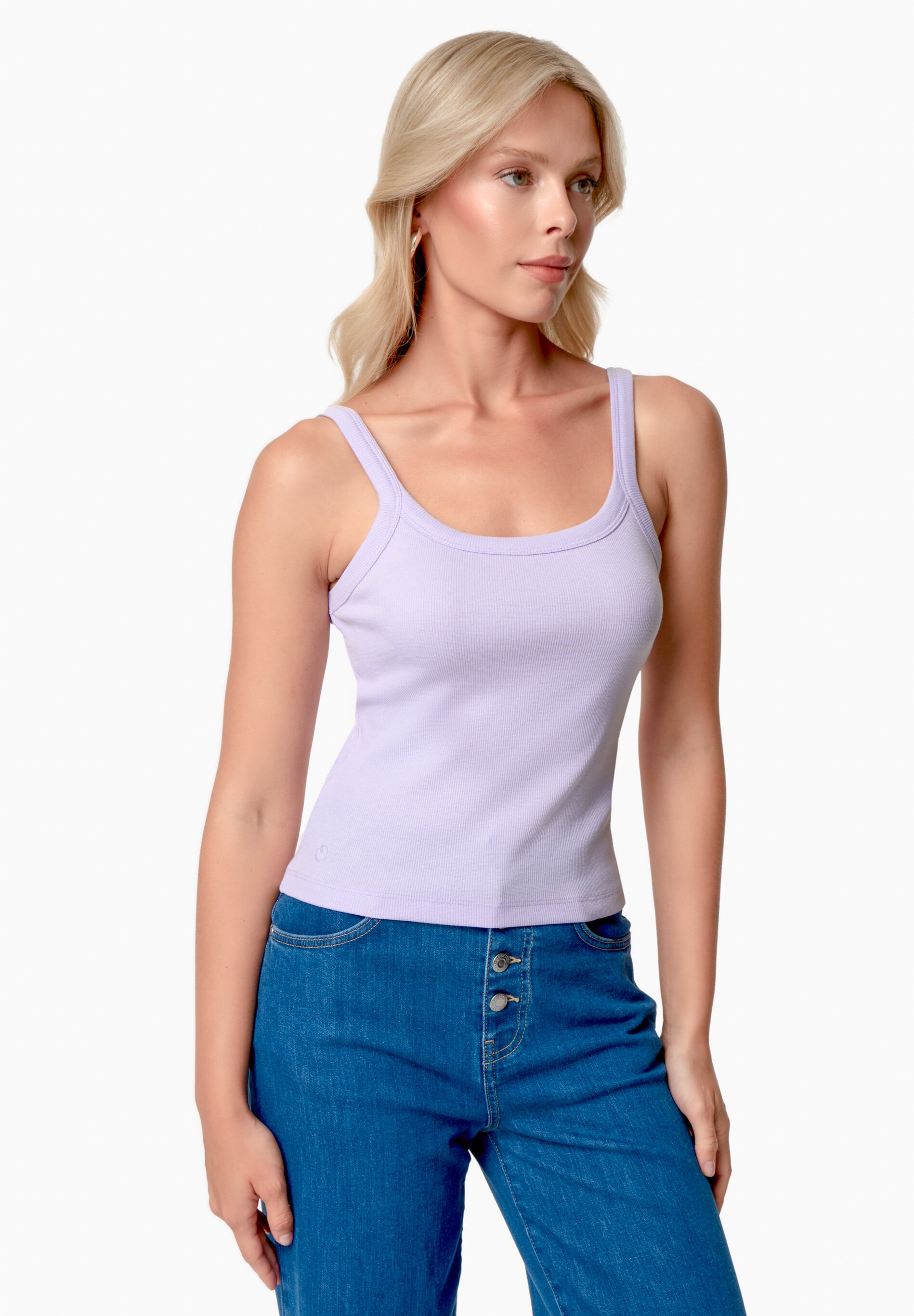 IPEEK | Ripp-Tanktop aus TENCEL™ Modal und Bio-Baumwolle