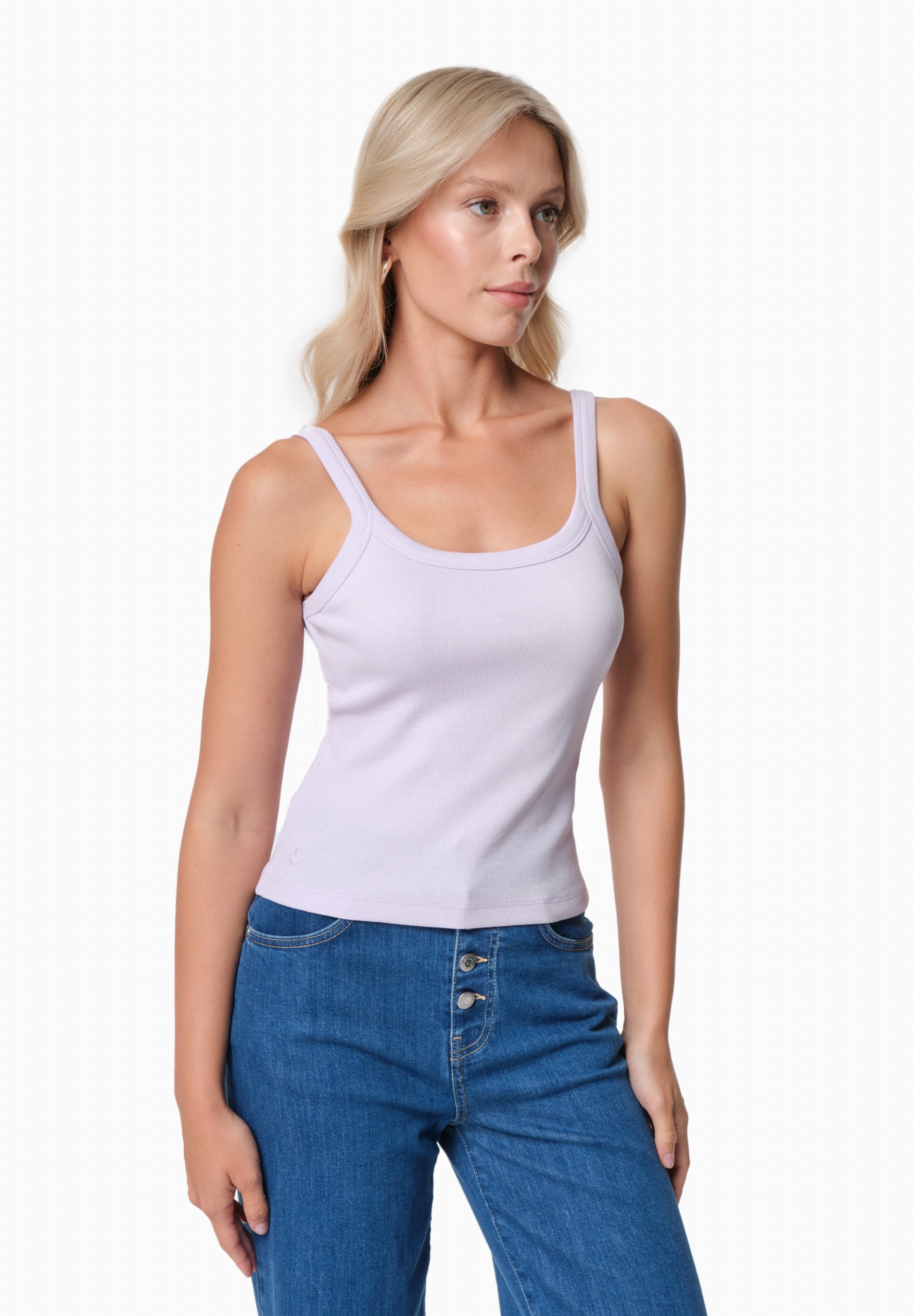 IPEEK | Ripp-Tanktop aus TENCEL™ Modal und Bio-Baumwolle