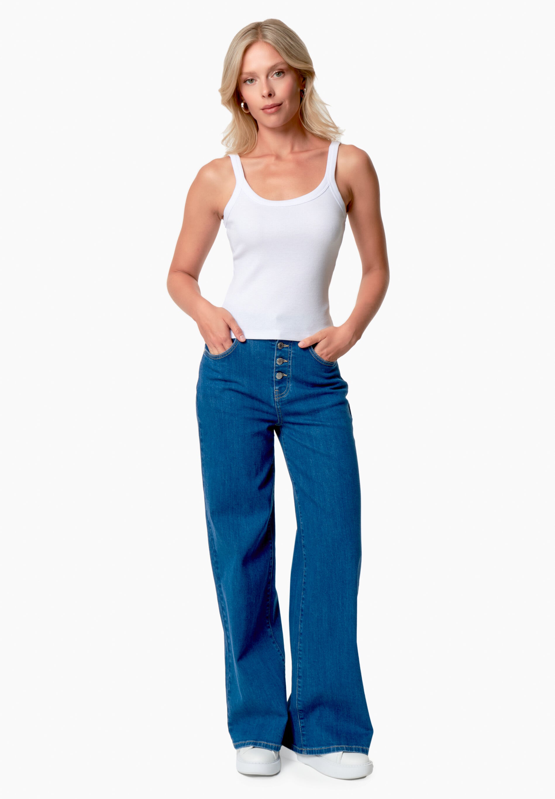 IPEEK | Ripp-Tanktop aus TENCEL™ Modal und Bio-Baumwolle
