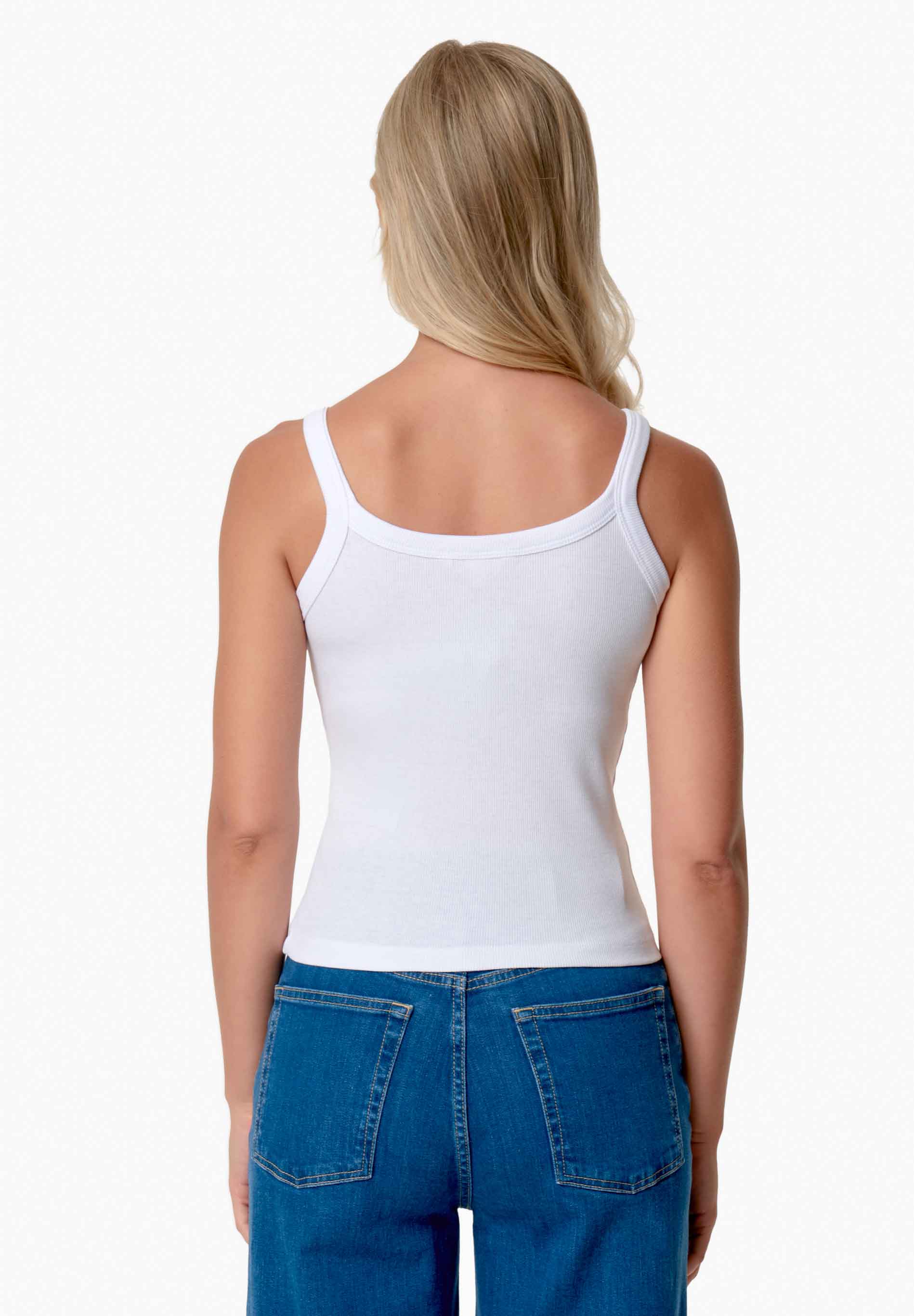 IPEEK | Ripp-Tanktop aus TENCEL™ Modal und Bio-Baumwolle