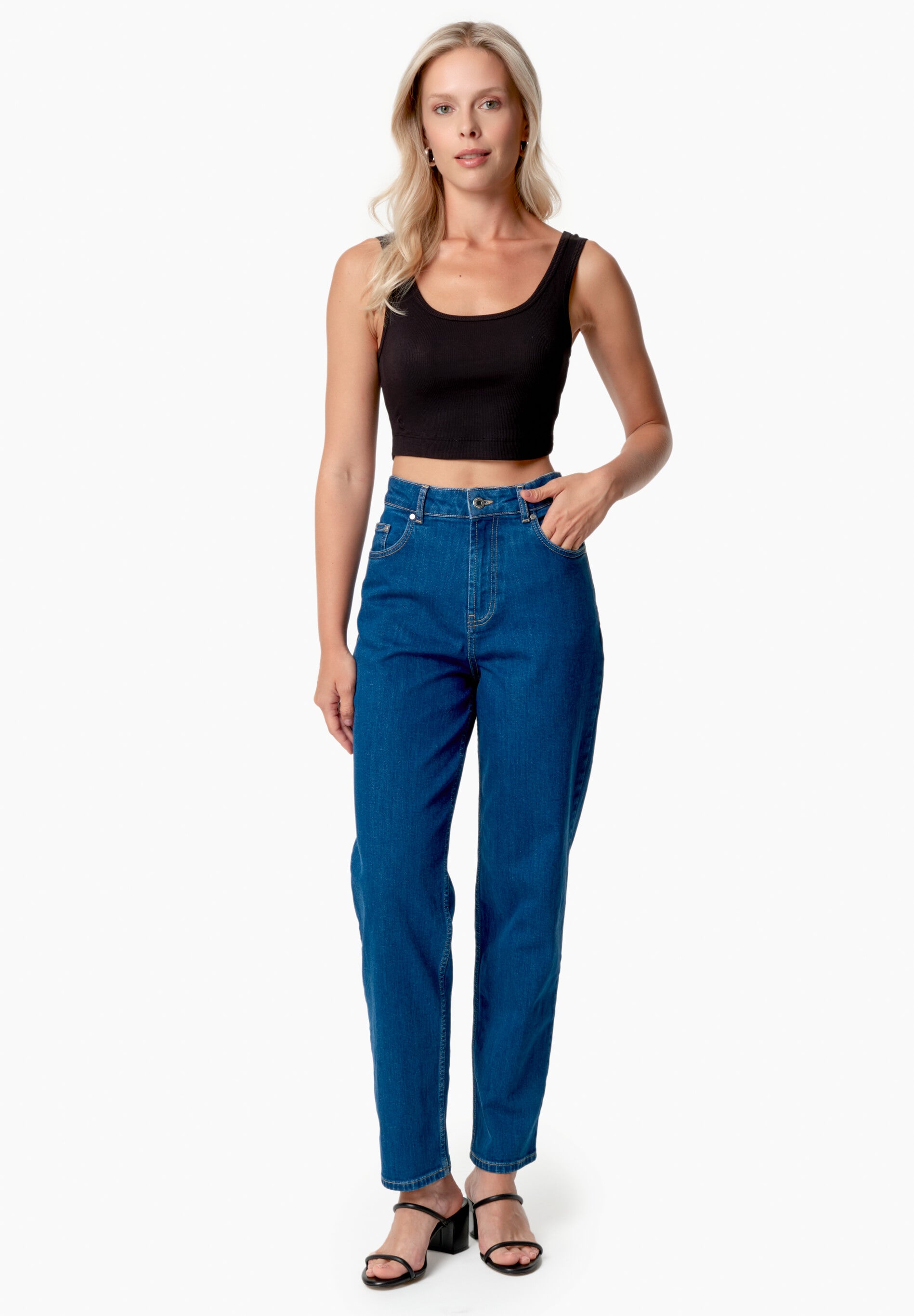 IRISS | Ripp-Crop-Top aus TENCEL™ Modal und Bio-Baumwolle