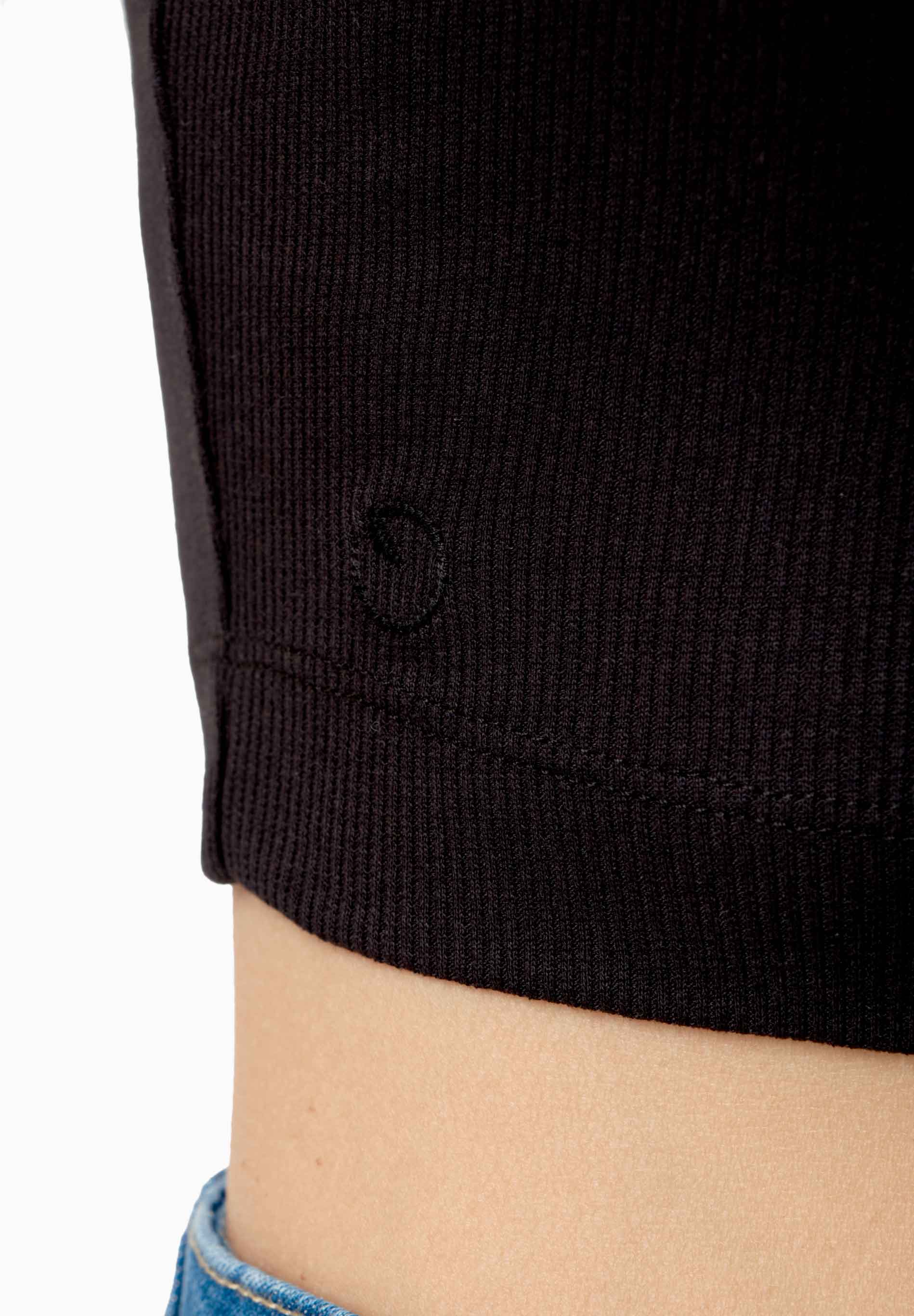 IRISS | Ripp-Crop-Top aus TENCEL™ Modal und Bio-Baumwolle