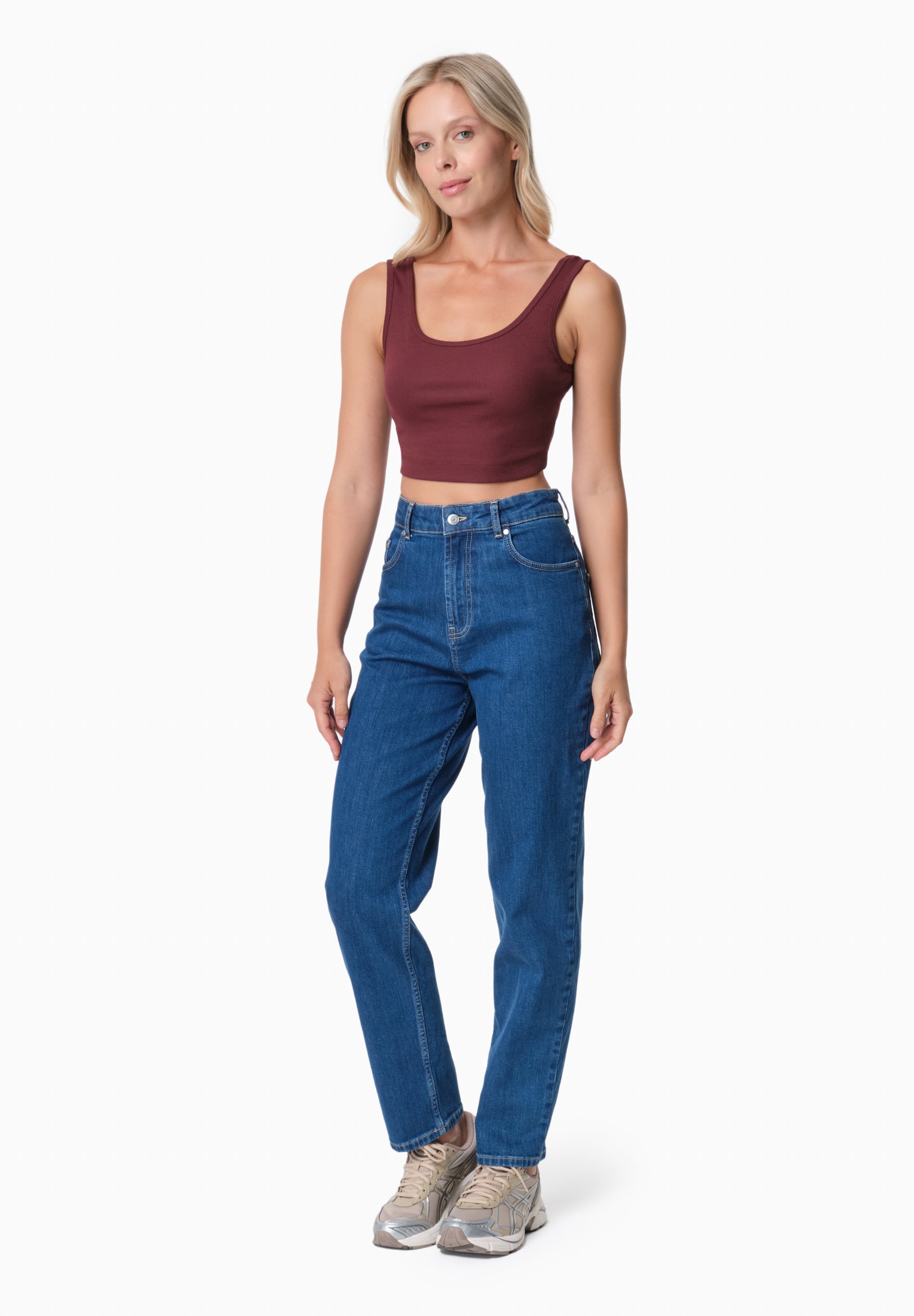 IRISS | Ripp-Crop-Top aus TENCEL™ Modal und Bio-Baumwolle