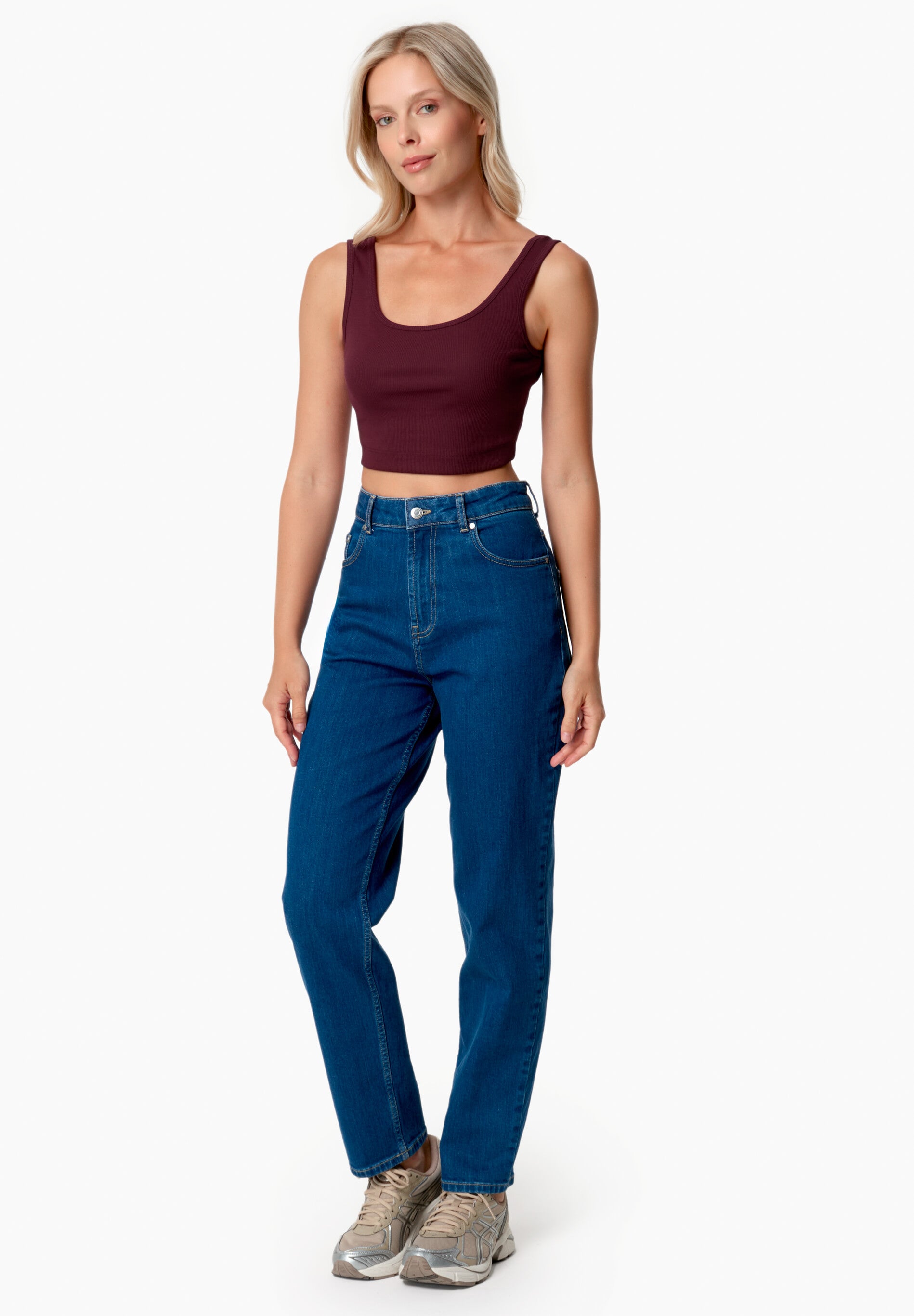 IRISS | Ripp-Crop-Top aus TENCEL™ Modal und Bio-Baumwolle