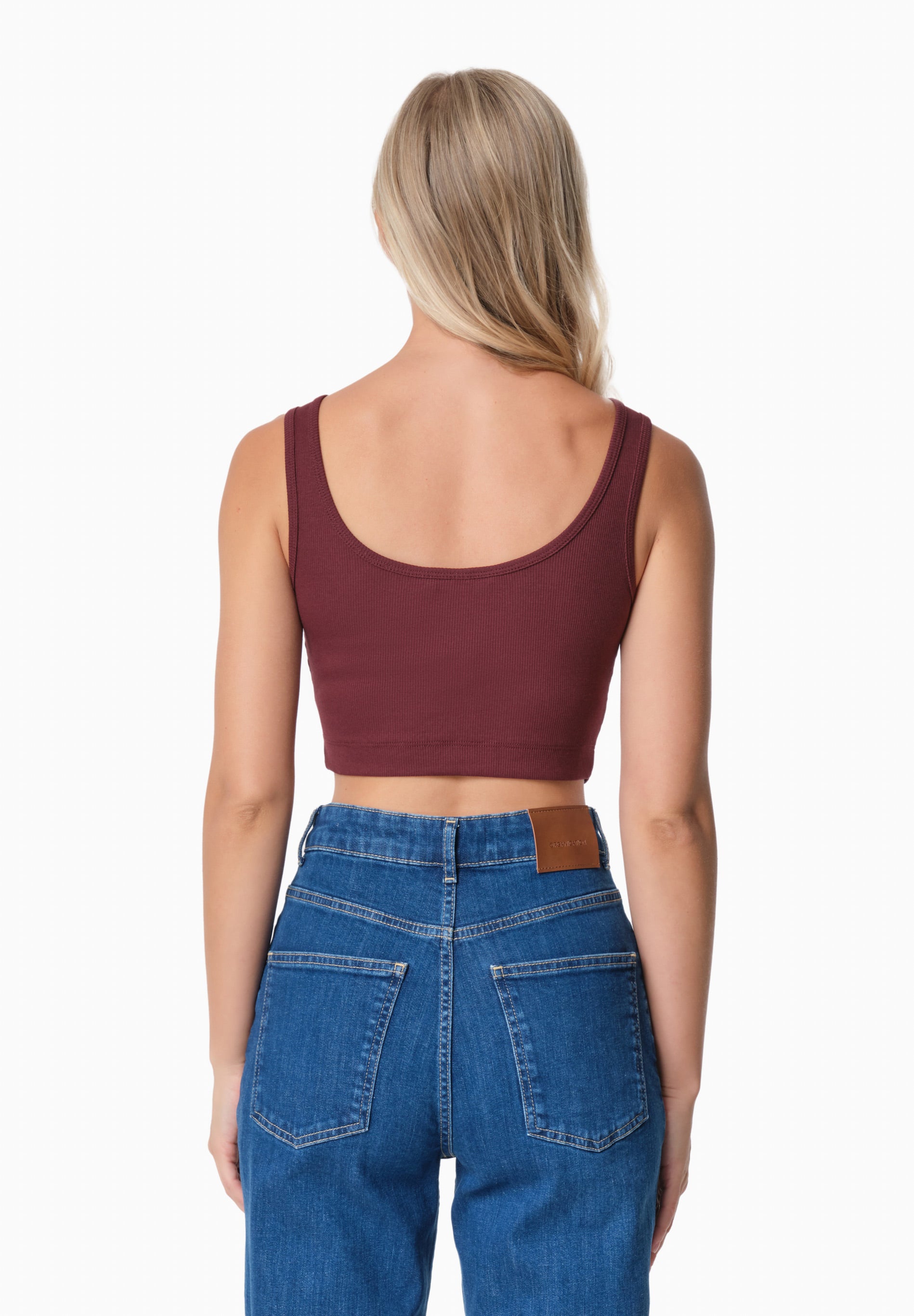 IRISS | Ripp-Crop-Top aus TENCEL™ Modal und Bio-Baumwolle