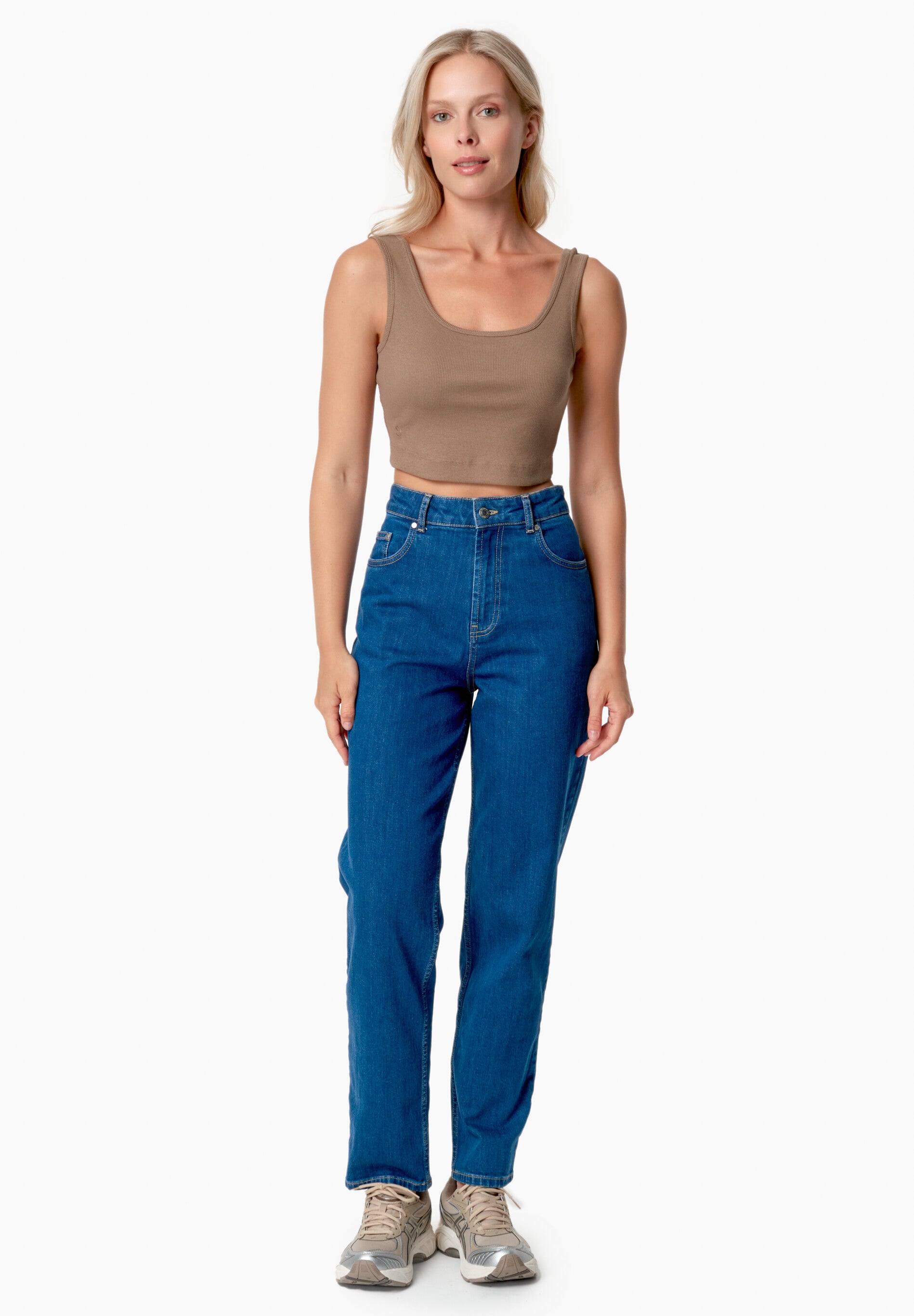 IRISS | Ripp-Crop-Top aus TENCEL™ Modal und Bio-Baumwolle