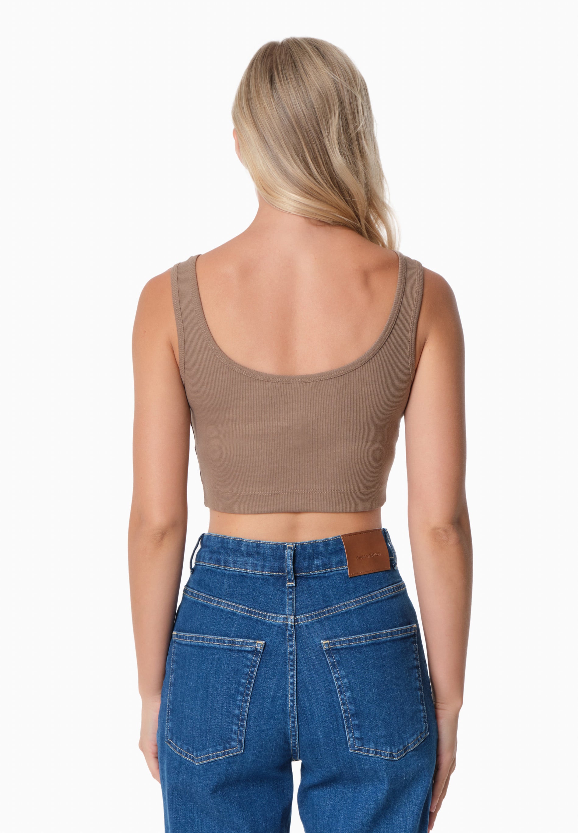 IRISS | Ripp-Crop-Top aus TENCEL™ Modal und Bio-Baumwolle