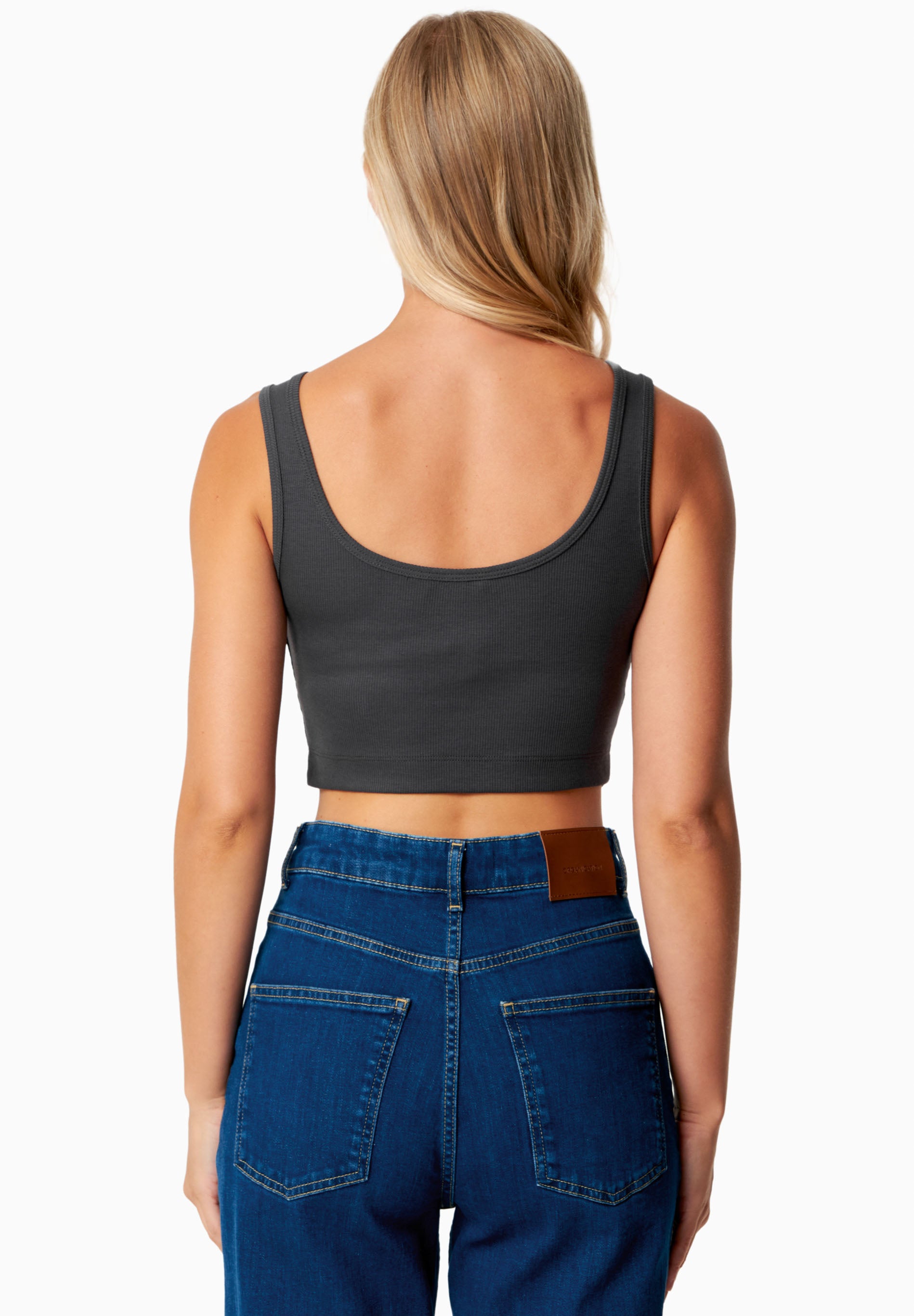 IRISS | Ripp-Crop-Top aus TENCEL™ Modal und Bio-Baumwolle