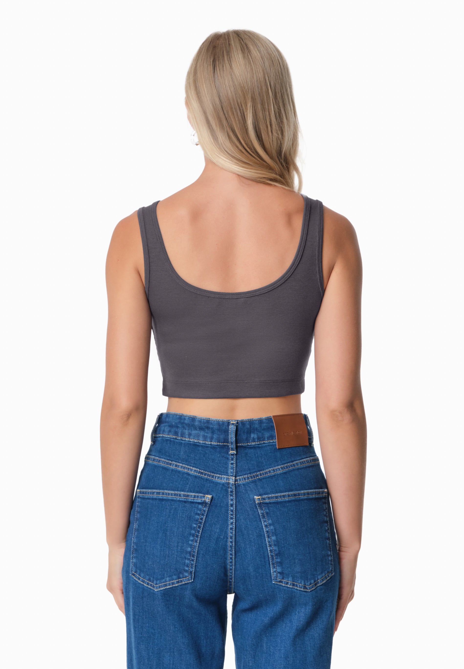IRISS | Ripp-Crop-Top aus TENCEL™ Modal und Bio-Baumwolle