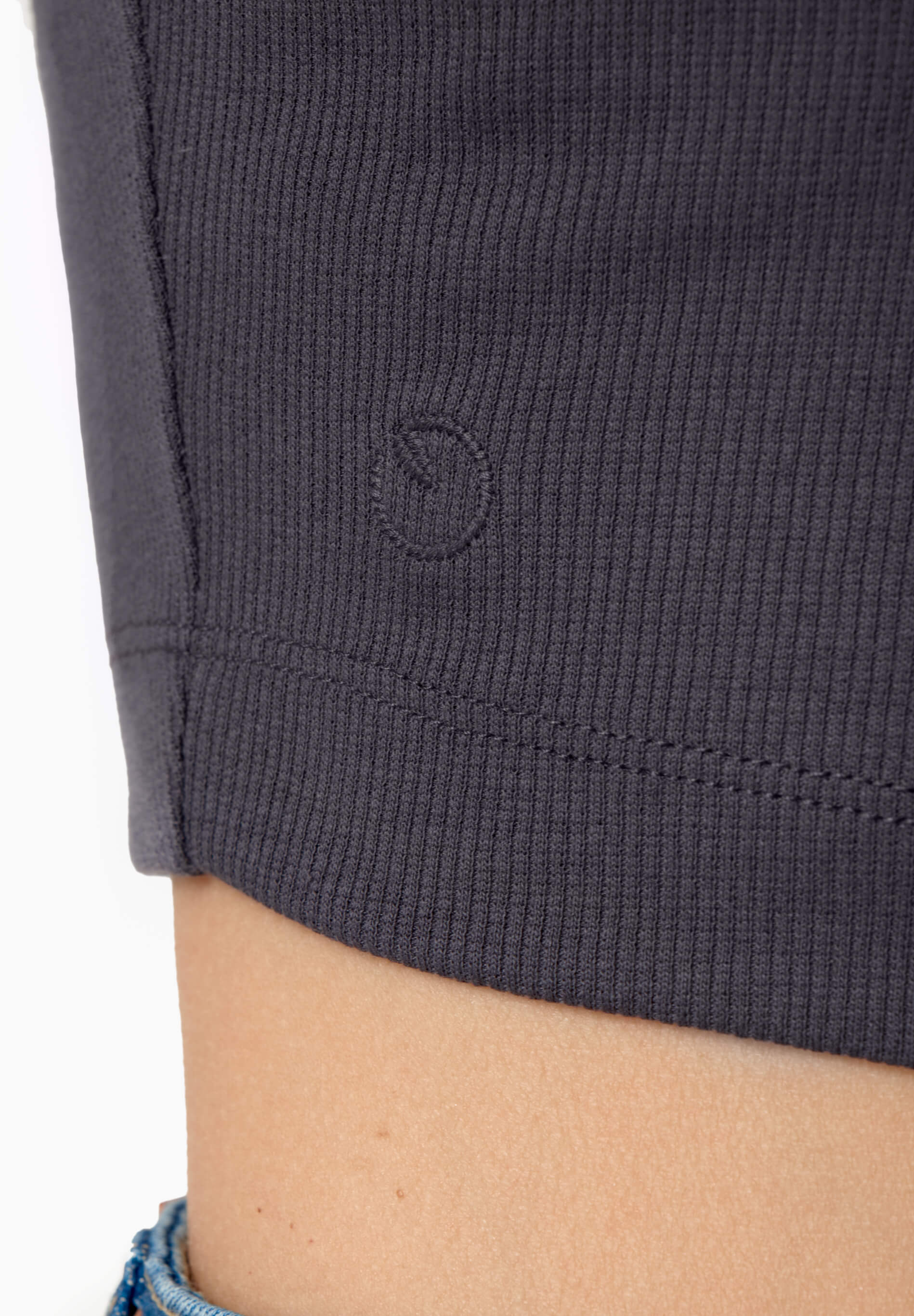 IRISS | Ripp-Crop-Top aus TENCEL™ Modal und Bio-Baumwolle