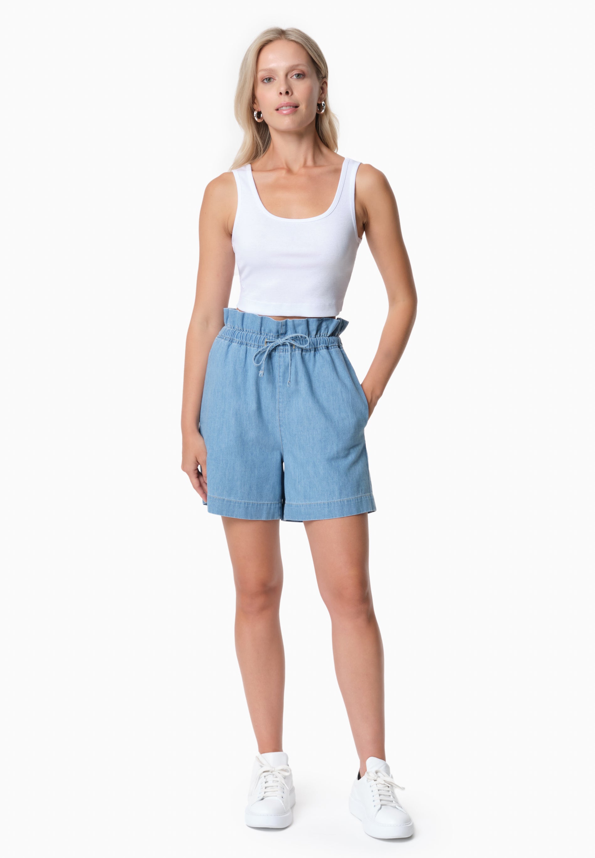 IRISS | Ripp-Crop-Top aus TENCEL™ Modal und Bio-Baumwolle