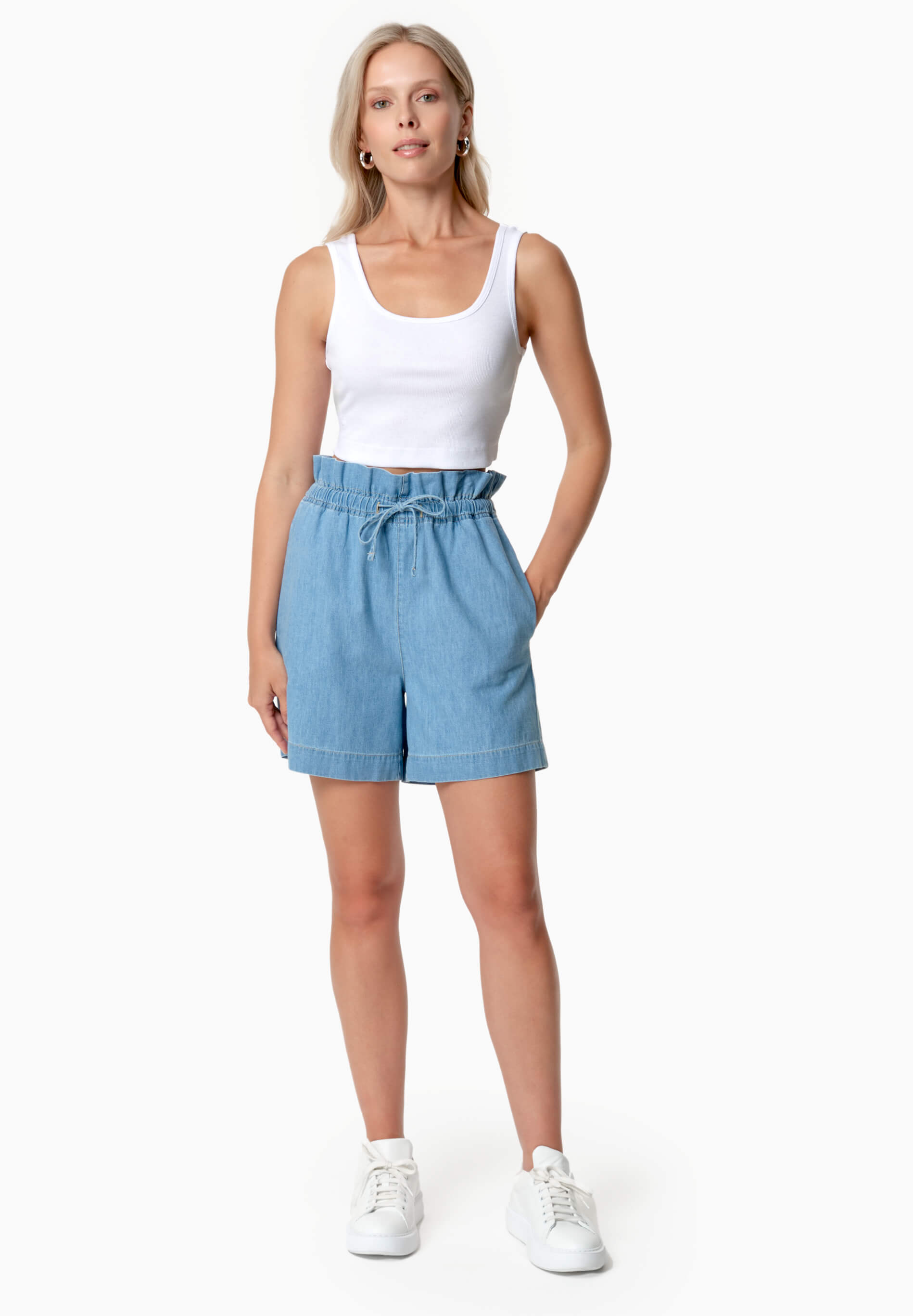 IRISS | Ripp-Crop-Top aus TENCEL™ Modal und Bio-Baumwolle