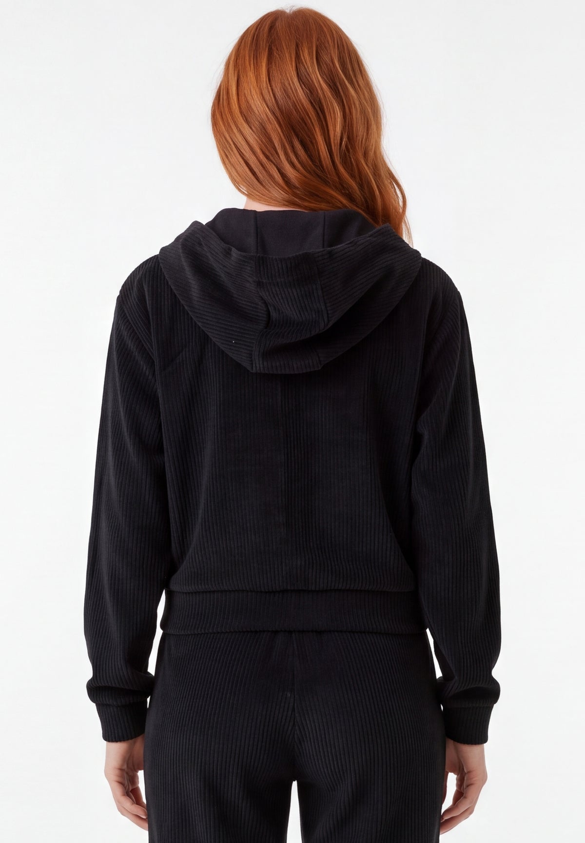 JAYYA | Cord-Sweatjacke aus Bio-Baumwolle
