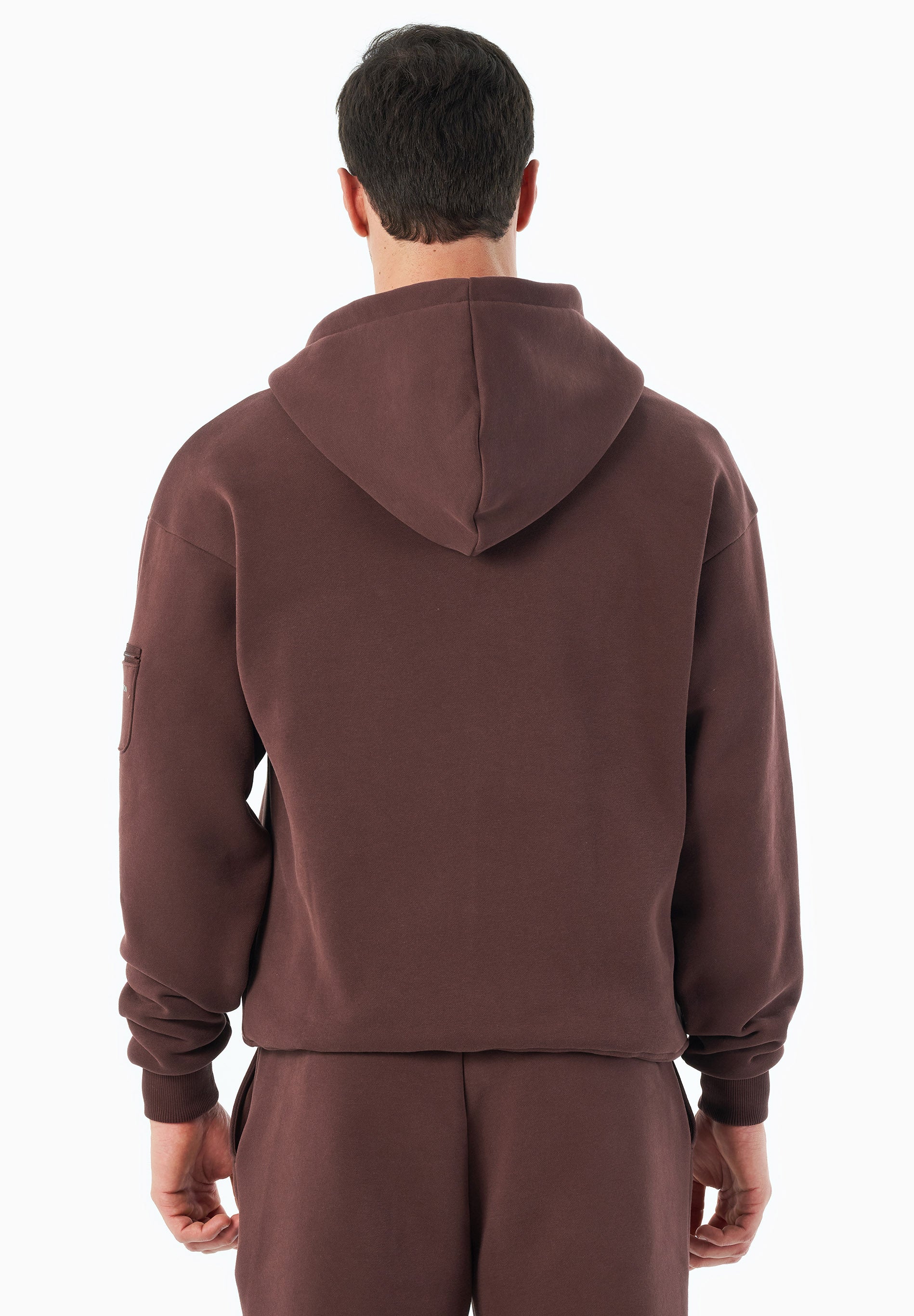 JENNA | Essentials Travel Unisex Full Zip-Hoodie aus Bio-Baumwolle und recyceltem Polyester