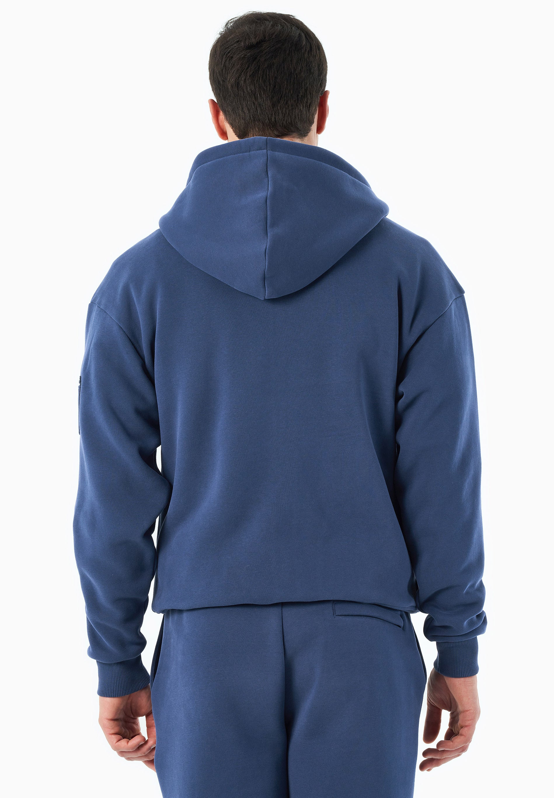 JENNA | Essentials Travel Unisex Full Zip-Hoodie aus Bio-Baumwolle und recyceltem Polyester