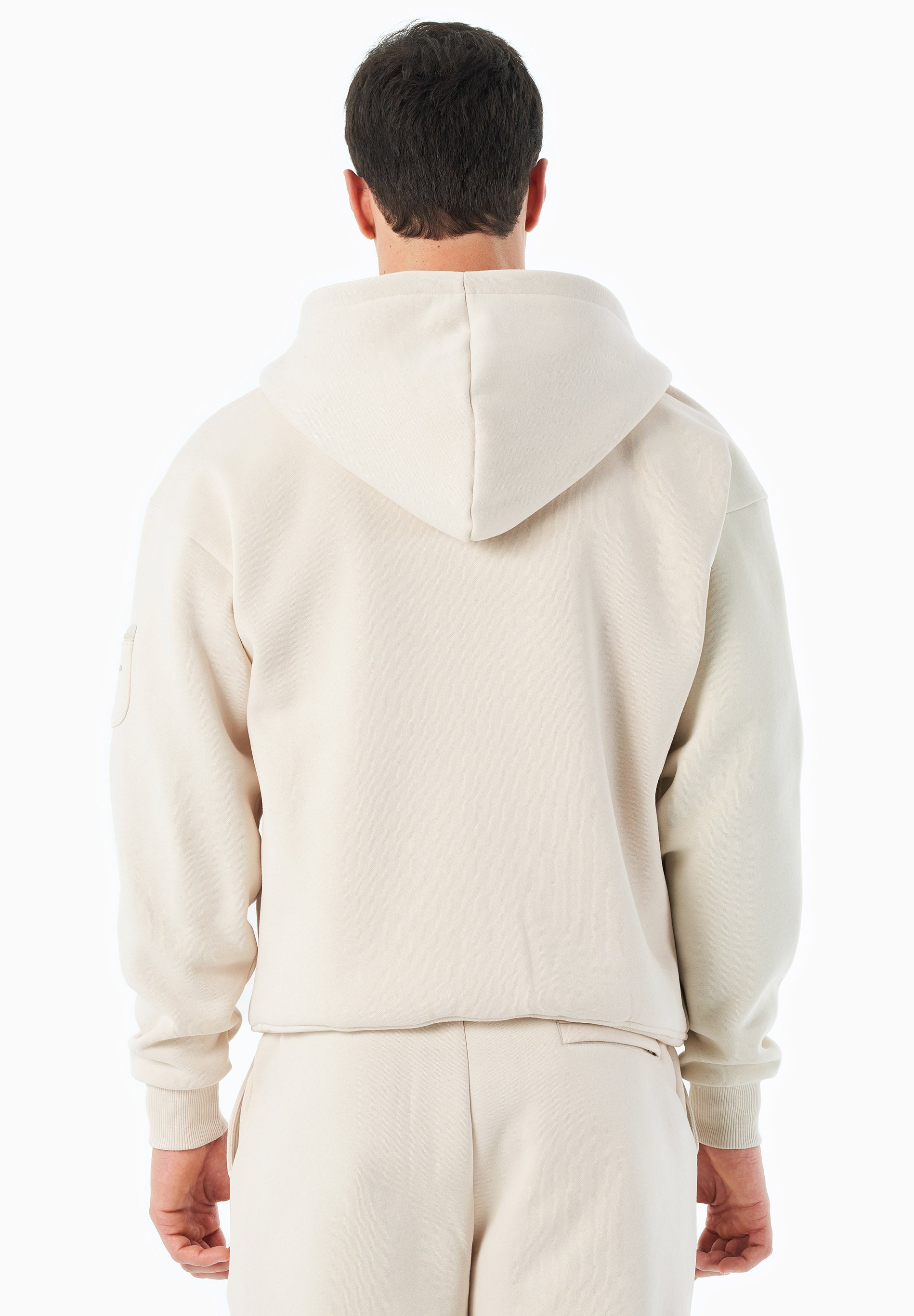 JENNA | Essentials Travel Unisex Full Zip-Hoodie aus Bio-Baumwolle und recyceltem Polyester