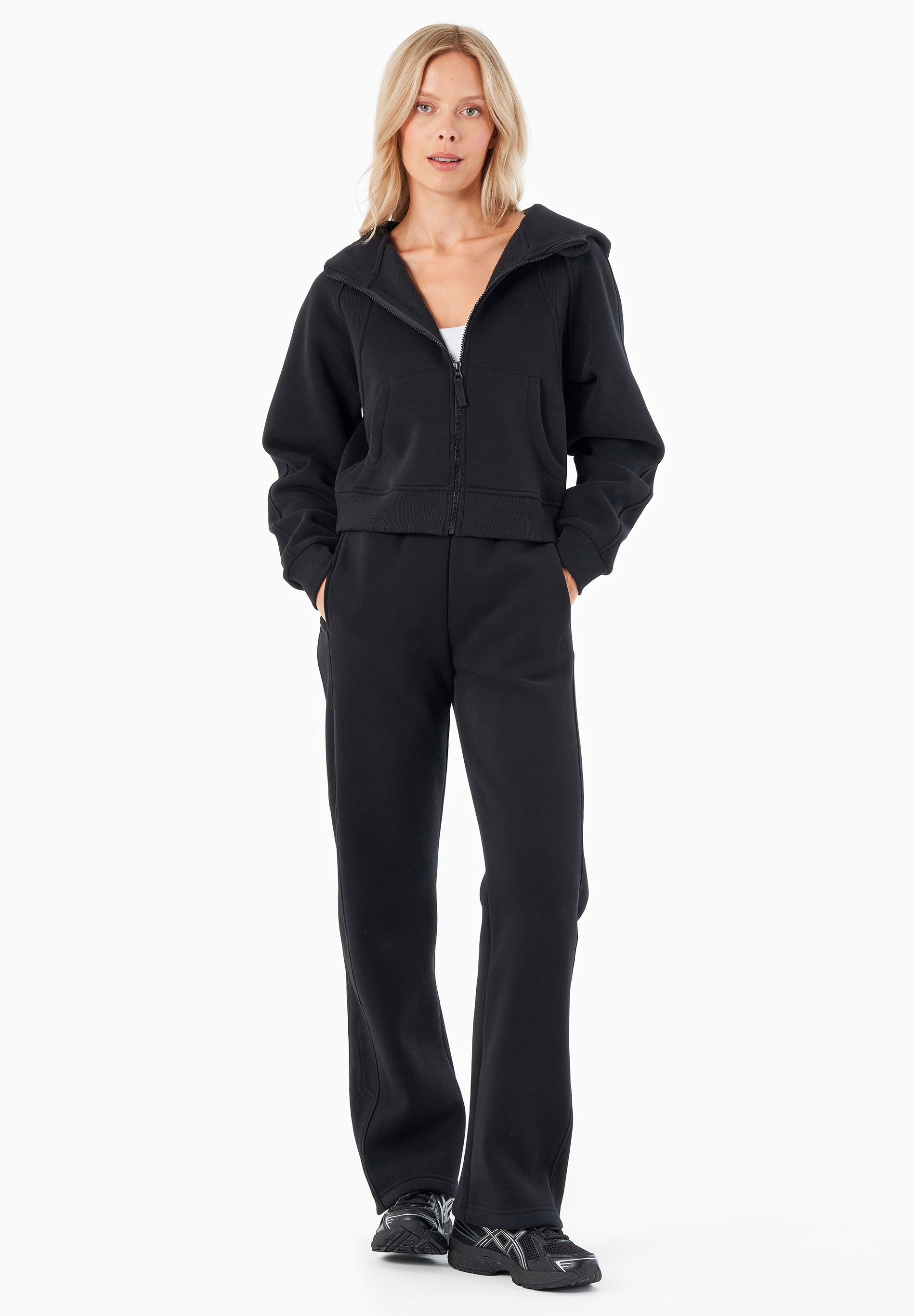 JODDY | Essentials Travel Full Zip-Hoodie aus Bio-Baumwolle und recyceltem Polyester