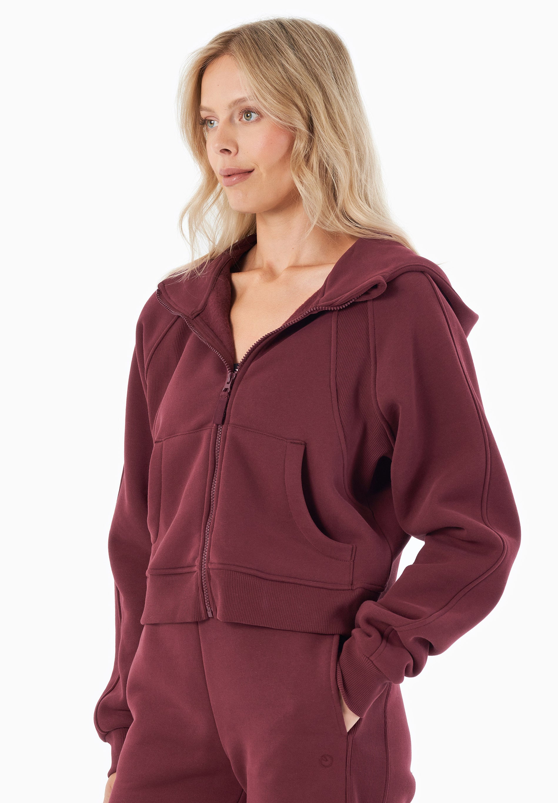 JODDY | Essentials Travel Full Zip-Hoodie aus Bio-Baumwolle und recyceltem Polyester