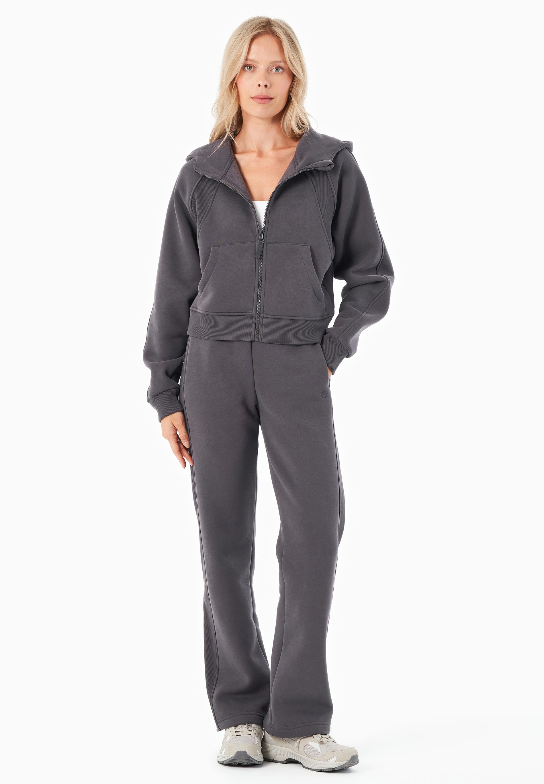 JODDY | Essentials Travel Full Zip-Hoodie aus Bio-Baumwolle und recyceltem Polyester