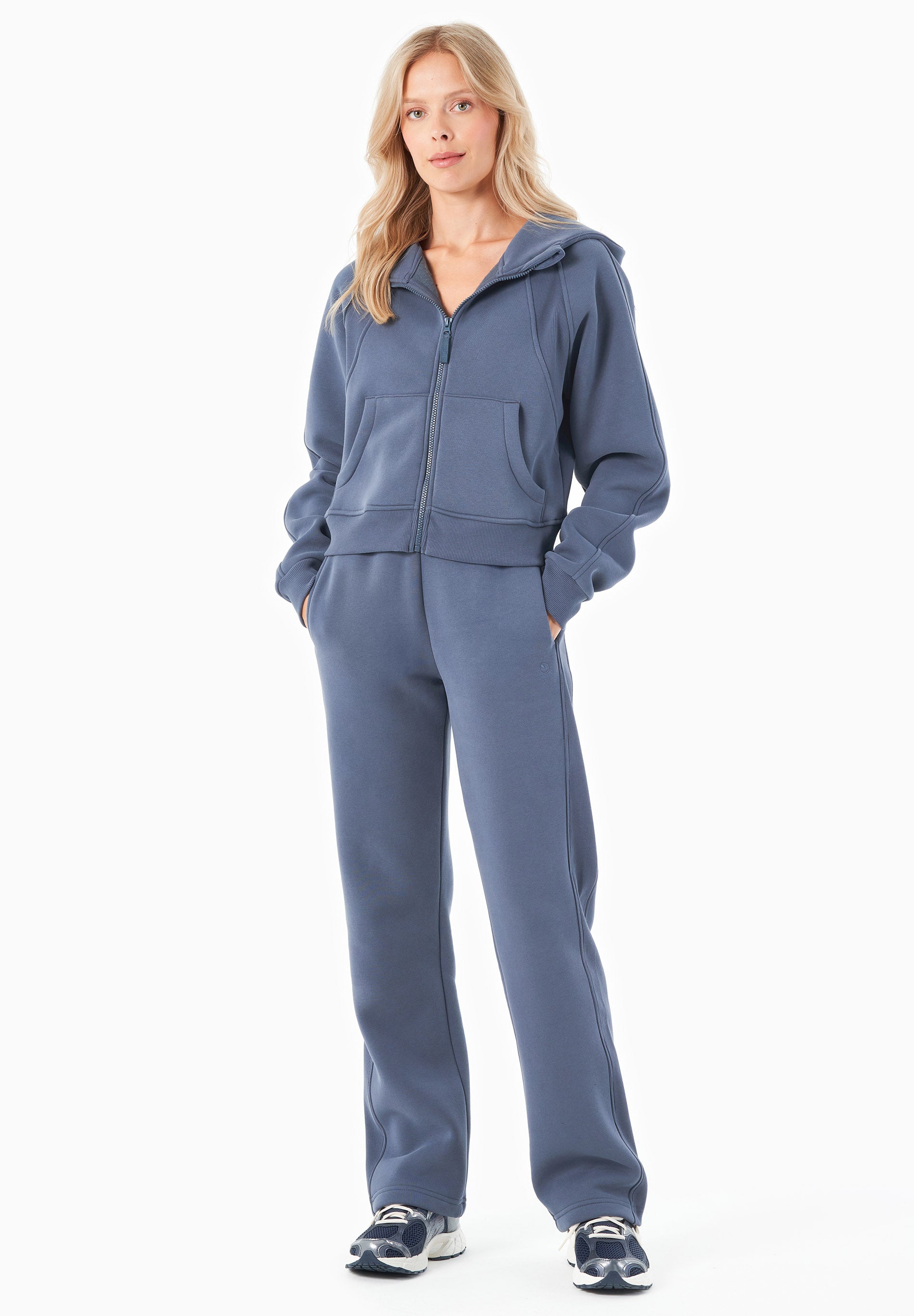 JODDY | Essentials Travel Full Zip-Hoodie aus Bio-Baumwolle und recyceltem Polyester