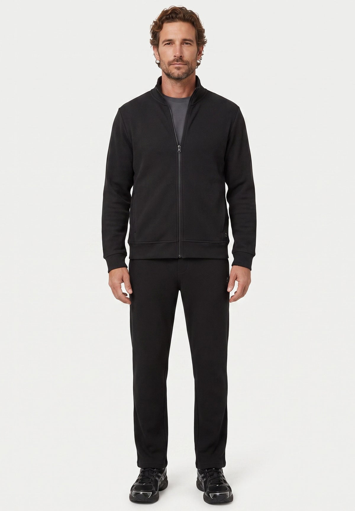 JORRIN | Waffel-Jacke aus Bio-Baumwolle & recyceltem Polyester
