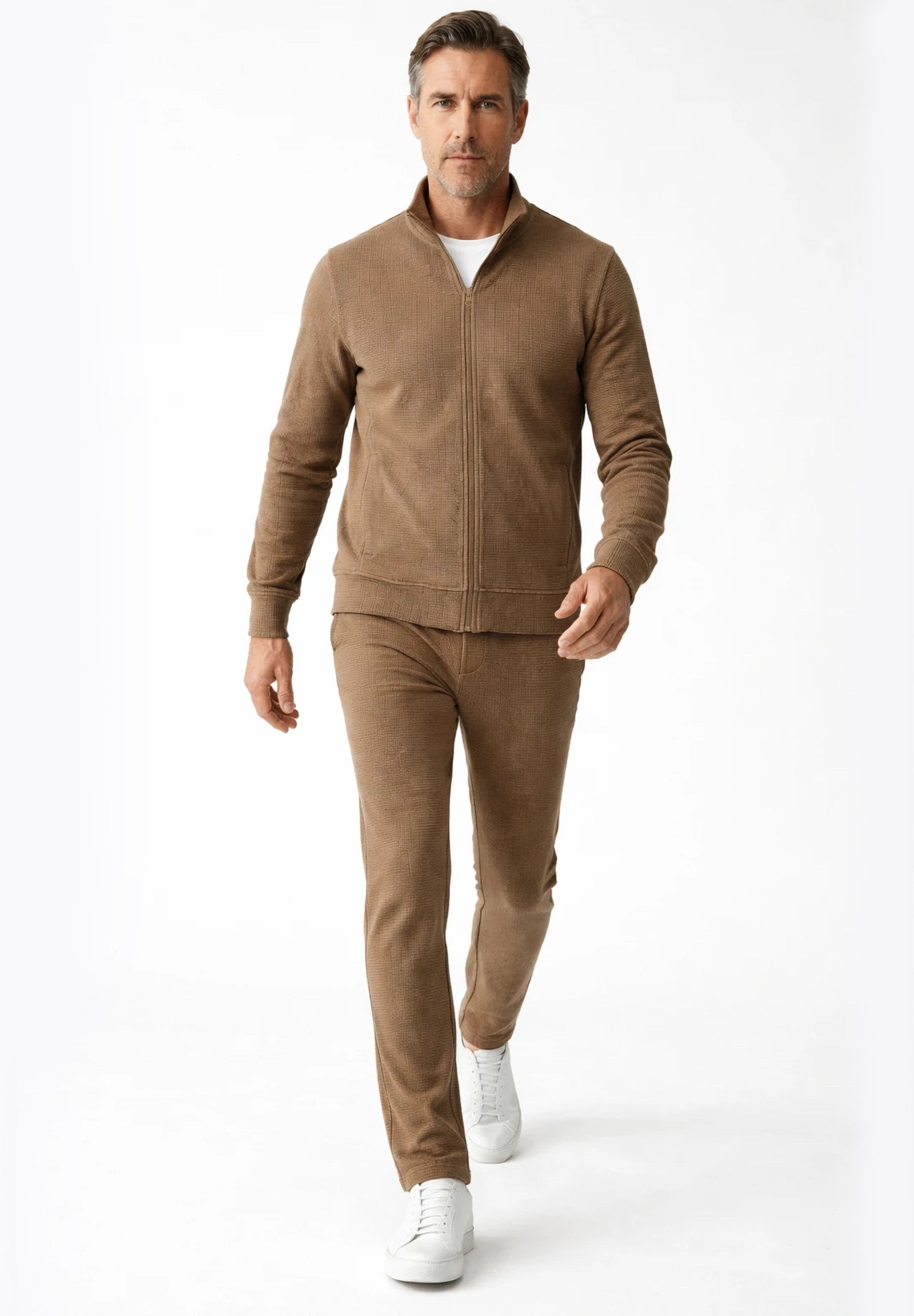 JORRIN | Waffel-Jacke aus Bio-Baumwolle & recyceltem Polyester