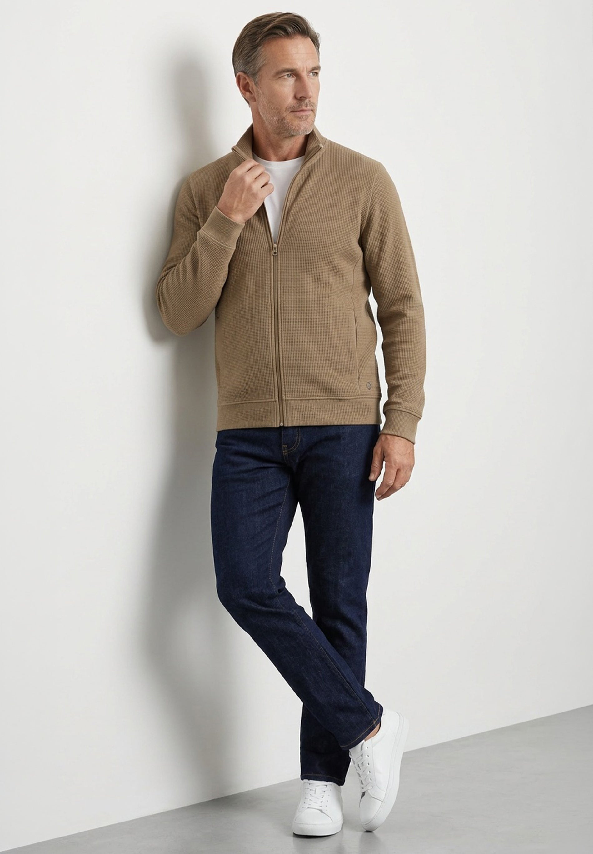 JORRIN | Waffel-Jacke aus Bio-Baumwolle & recyceltem Polyester