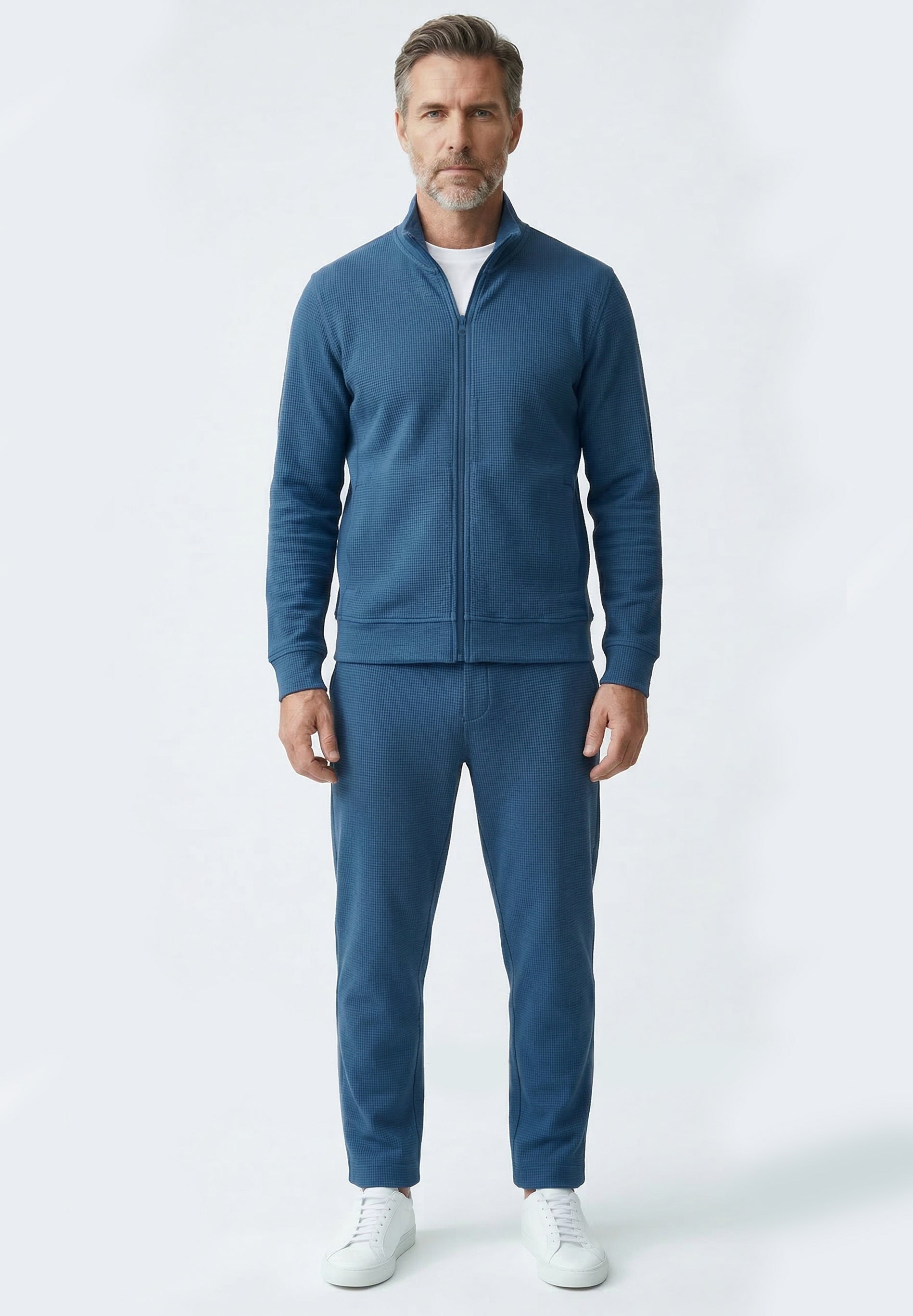 JORRIN | Waffel-Jacke aus Bio-Baumwolle & recyceltem Polyester
