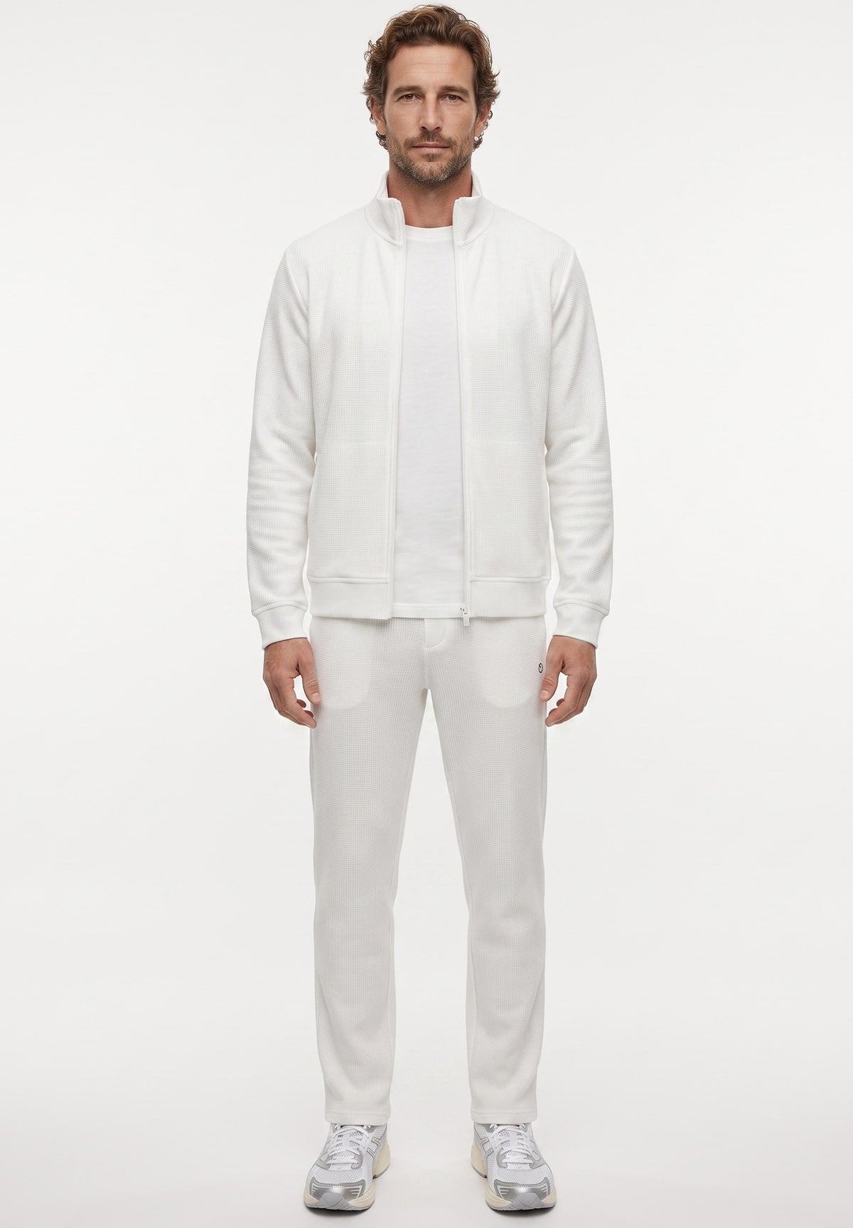 JORRIN | Waffel-Jacke aus Bio-Baumwolle & recyceltem Polyester