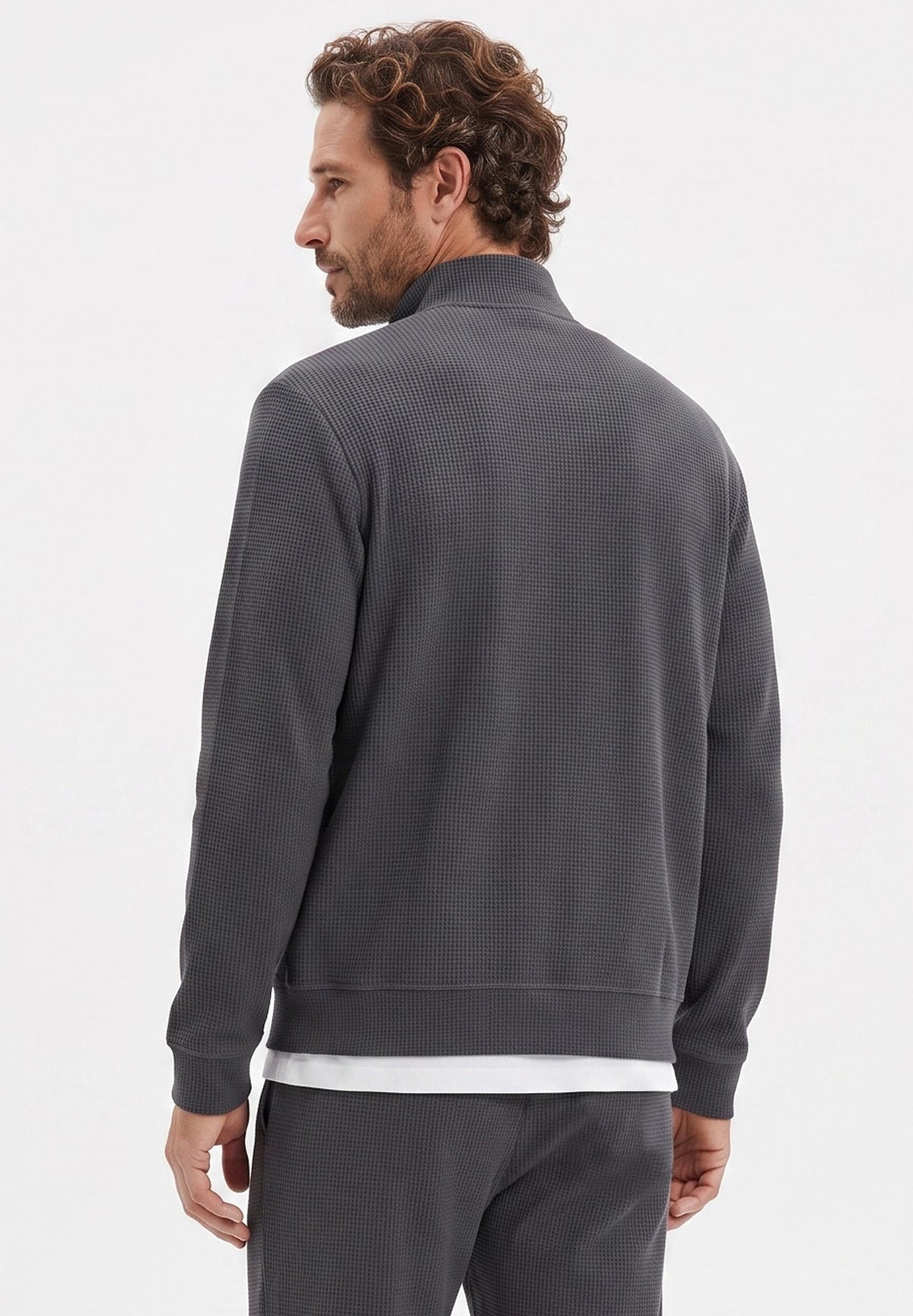 JORRIN | Waffel-Jacke aus Bio-Baumwolle & recyceltem Polyester