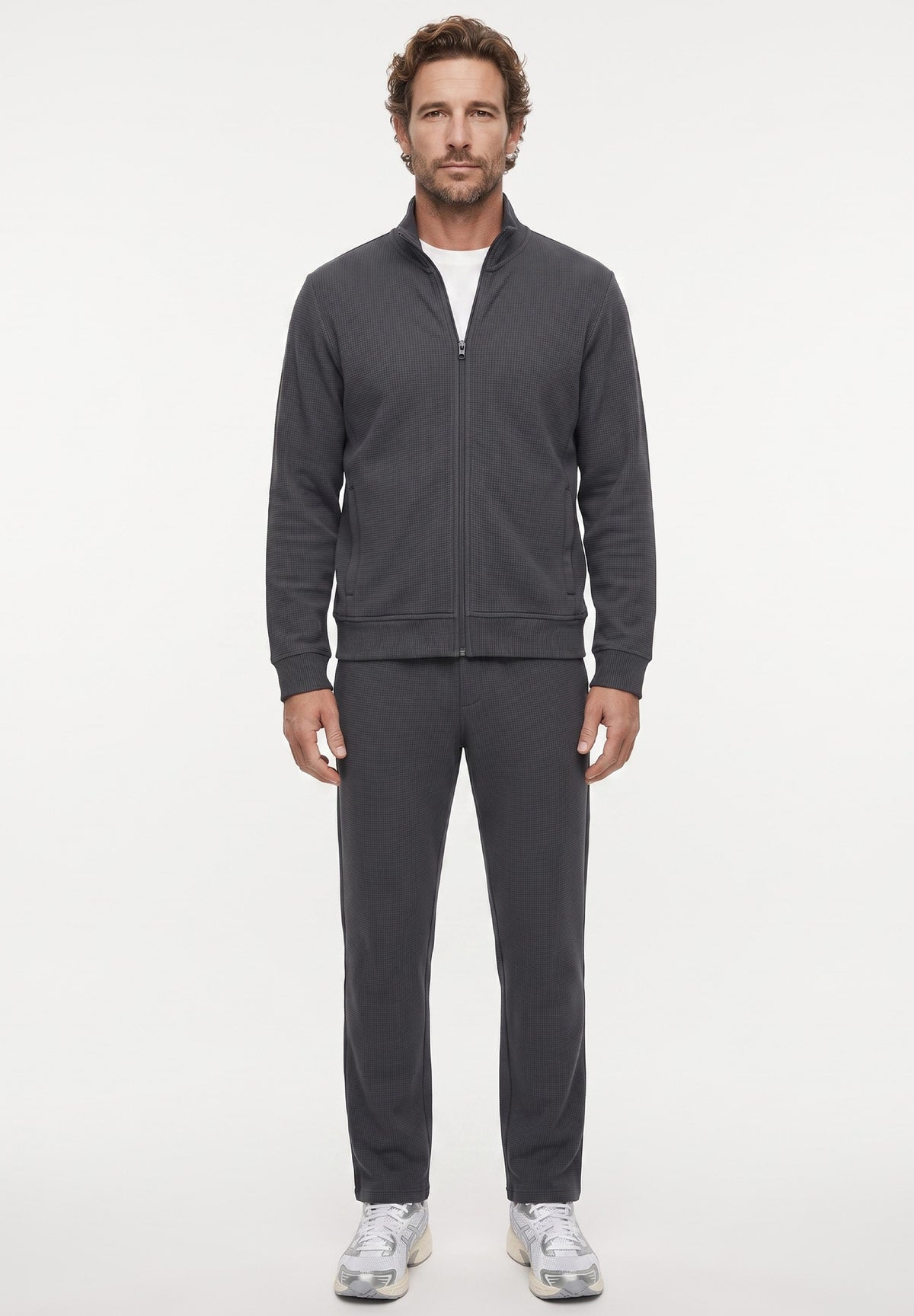 JORRIN | Waffel-Jacke aus Bio-Baumwolle & recyceltem Polyester